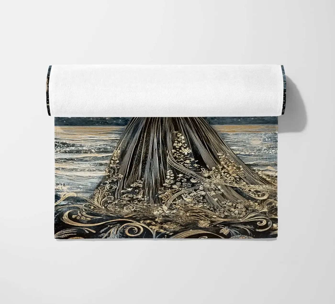 Luna e mare telo mare da Art-Nouveau-Dsg