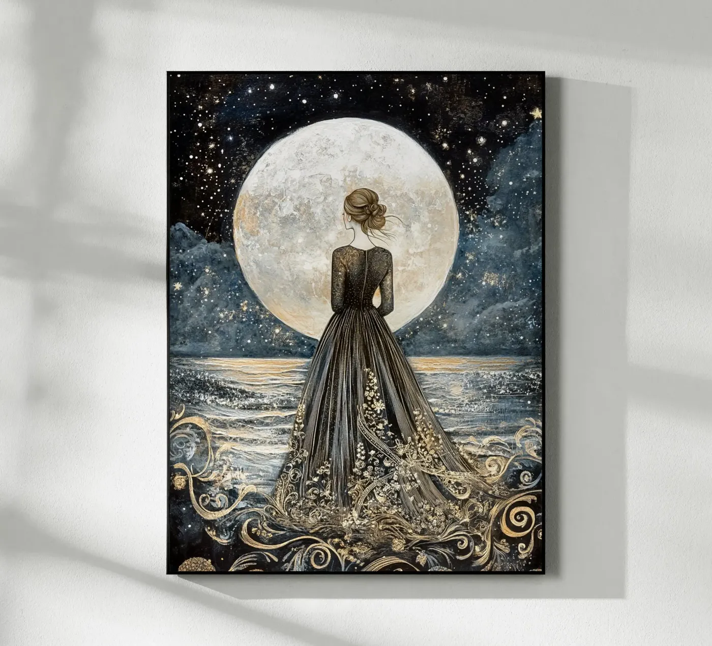 Luna e mare plexiglass da Art-Nouveau-Dsg