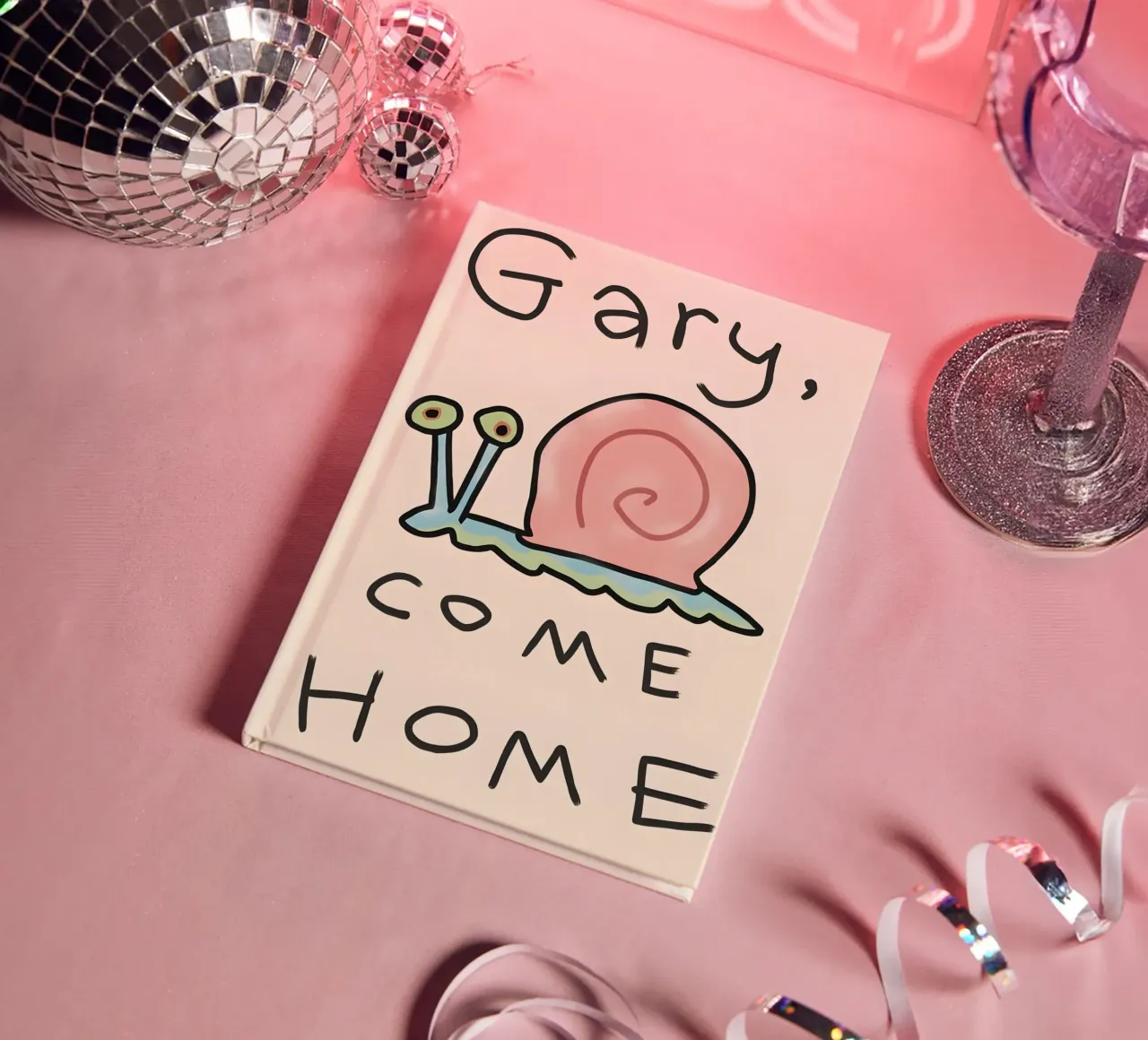 Gary come home Notizbuch von Low poly art