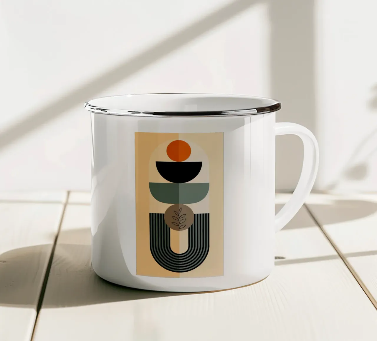 BALANCE tazza in smalto da 20 Farben