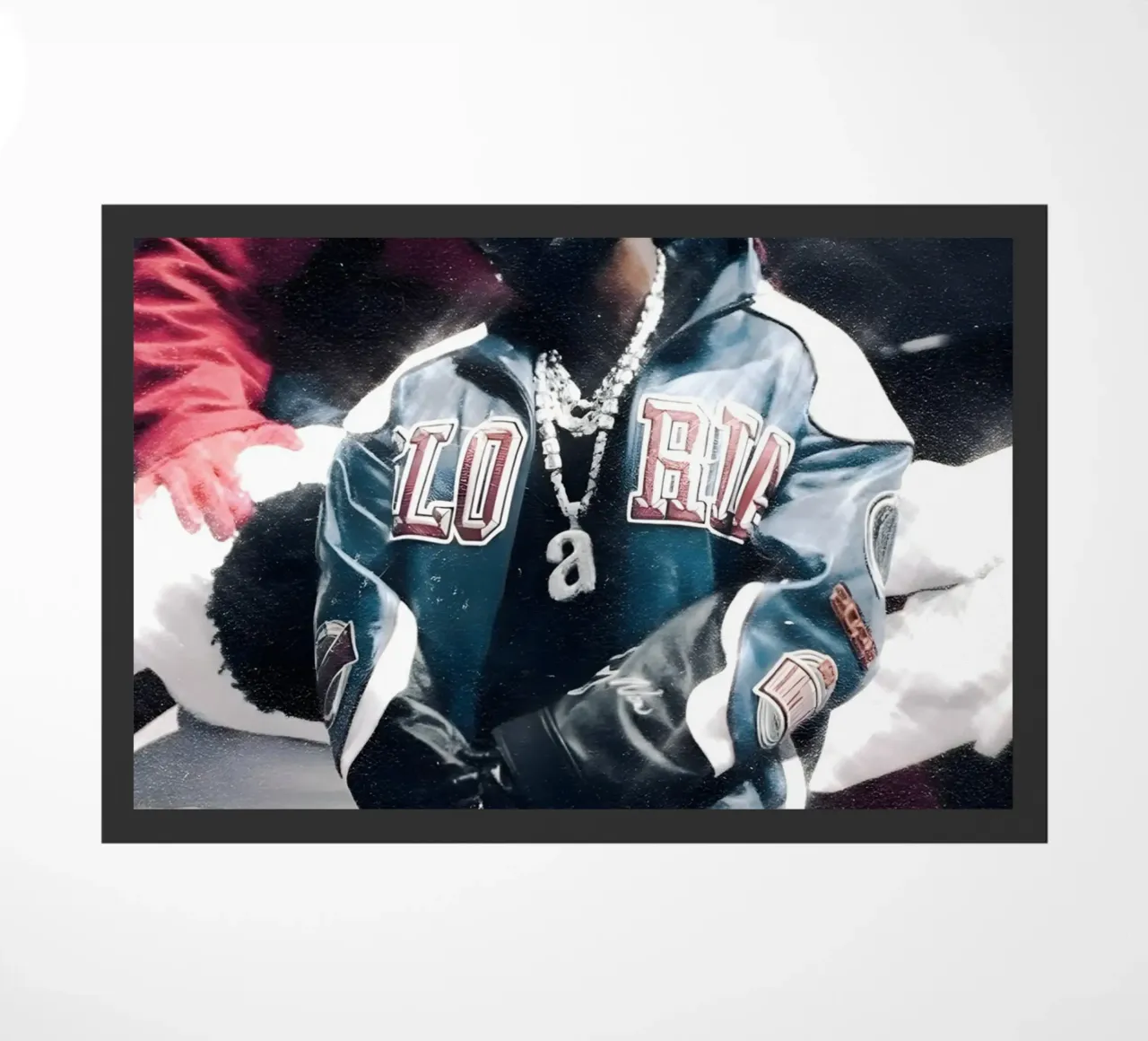 Kendrick Lamar zerbino da Low poly art