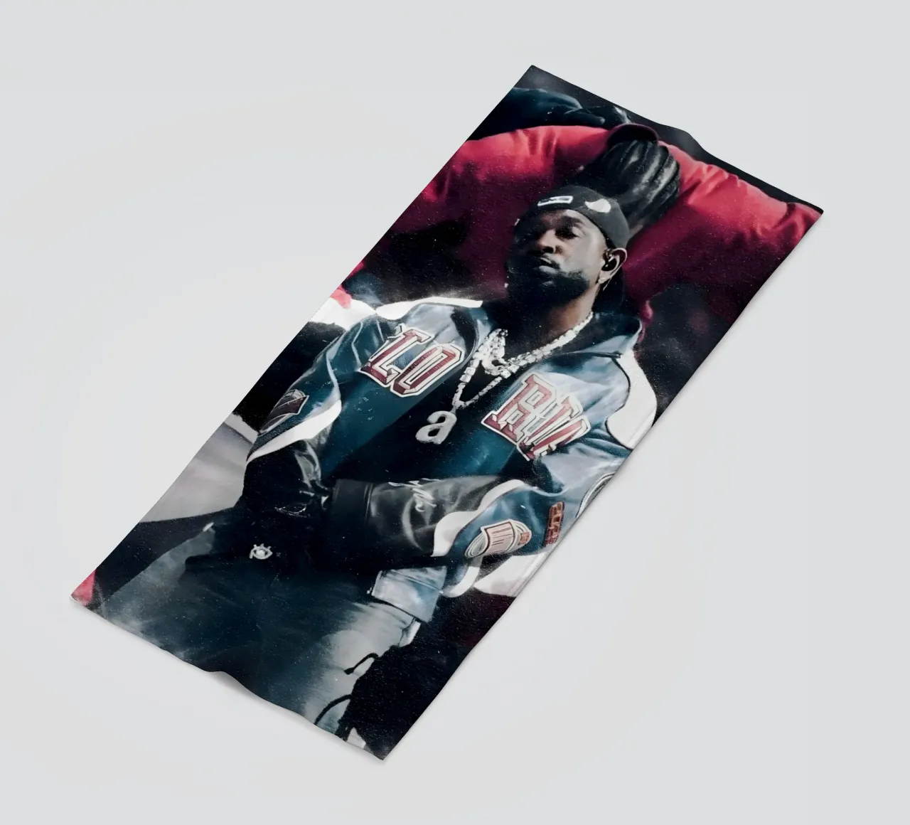 Kendrick Lamar telo mare da Low poly art