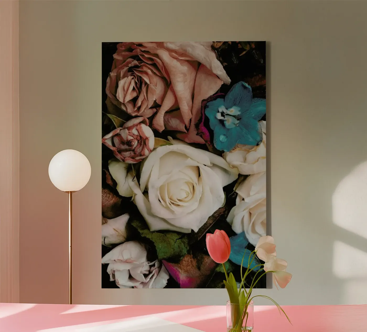 Reflection canvas van Leigh Viner