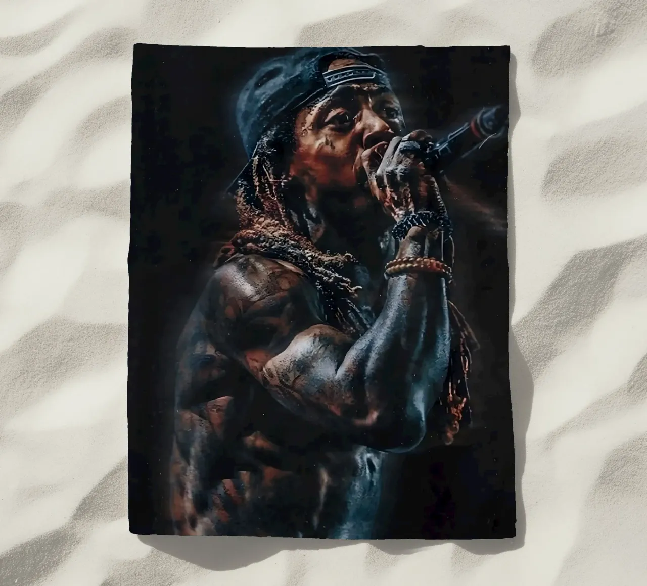 Lil Wayne telo mare da Low poly art