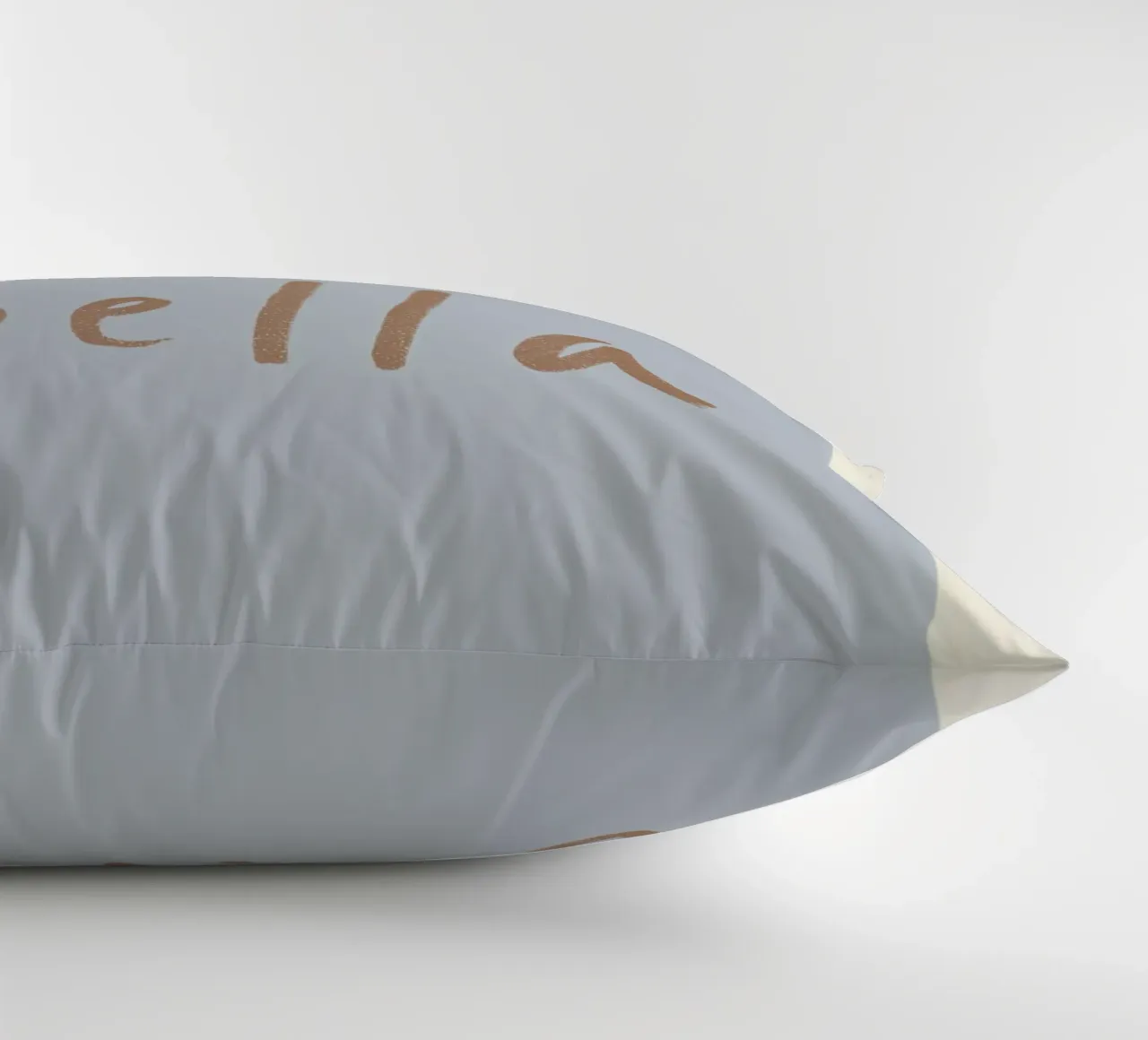 Ciao Bella, Romantic greetings decorative cushion by Carinaprint