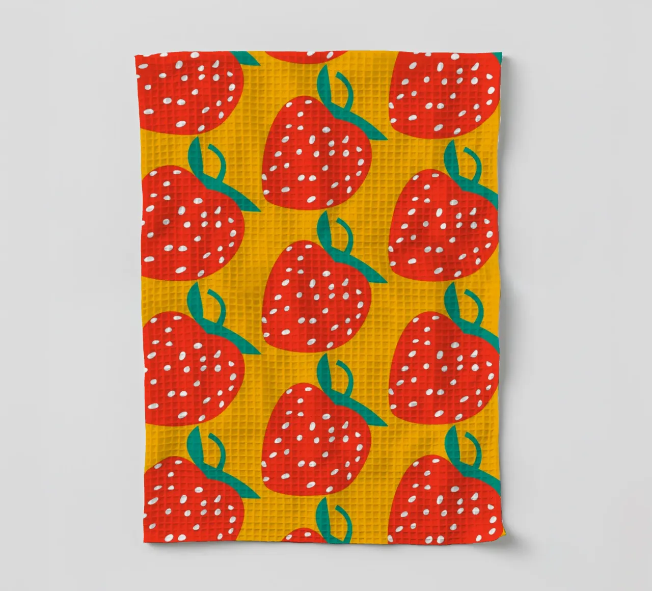 Fragole canovaccio da cucina da Mariery Young