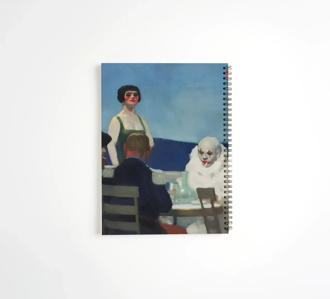 Le "Soir Bleu" de Hopper - Réalisme précoce et vie dans les cafés parisiens Pr carnet à spirale de NorwesClub
