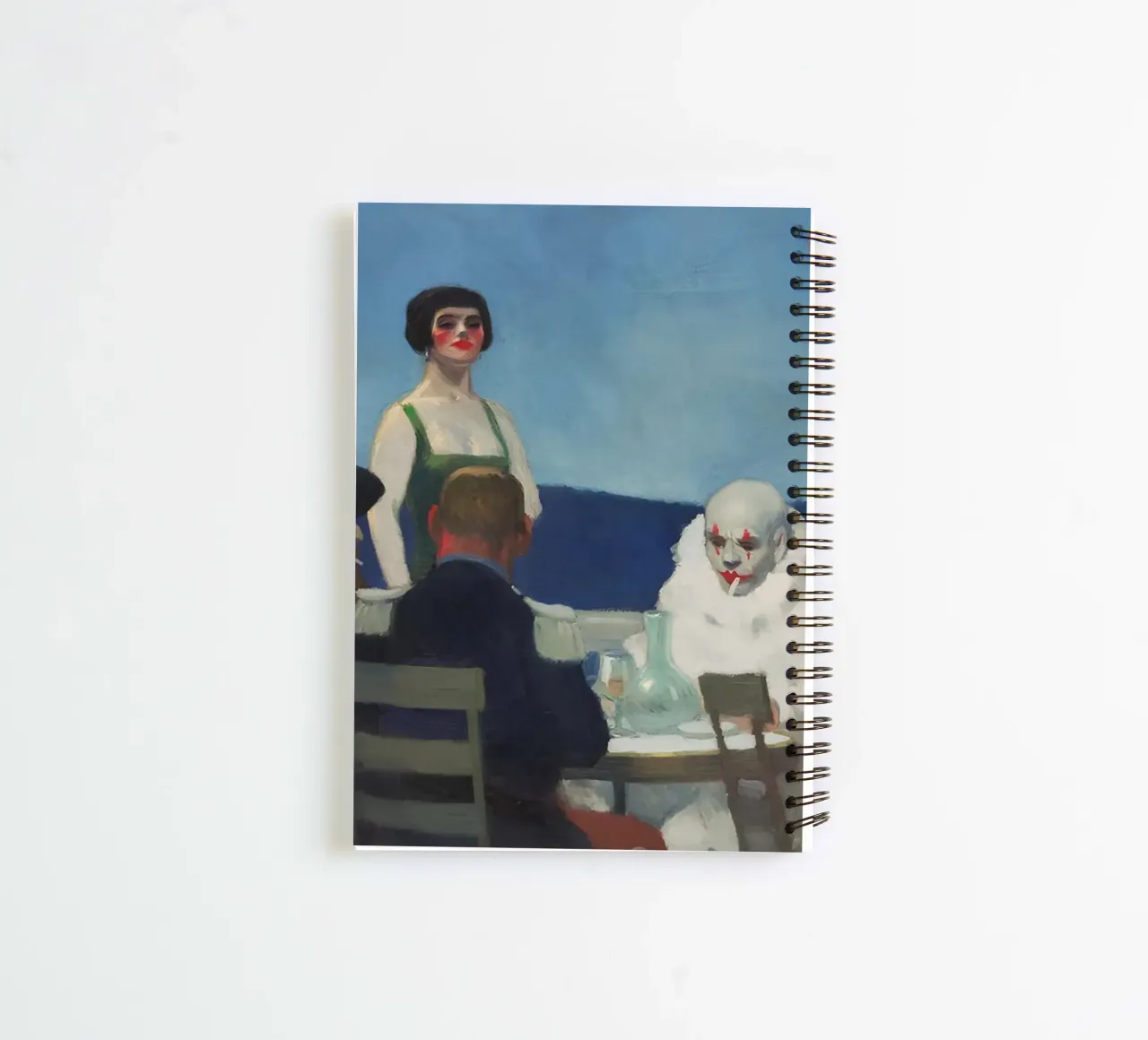 Le "Soir Bleu" de Hopper - Réalisme précoce et vie dans les cafés parisiens Pr carnet à spirale de NorwesClub