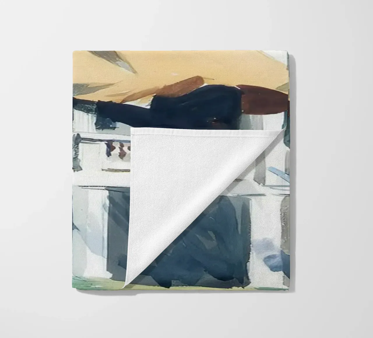 Il "Tetto a mansarda" di Hopper - Acquerello americano e architettura telo mare da NorwesClub
