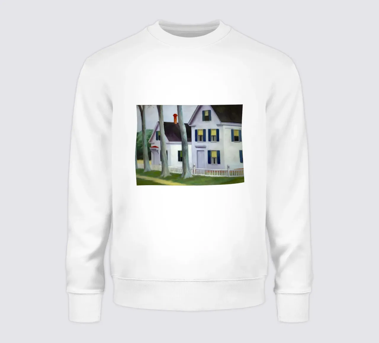 I "due puritani" di Hopper - Realismo americano e architettura S felpa da NorwesClub