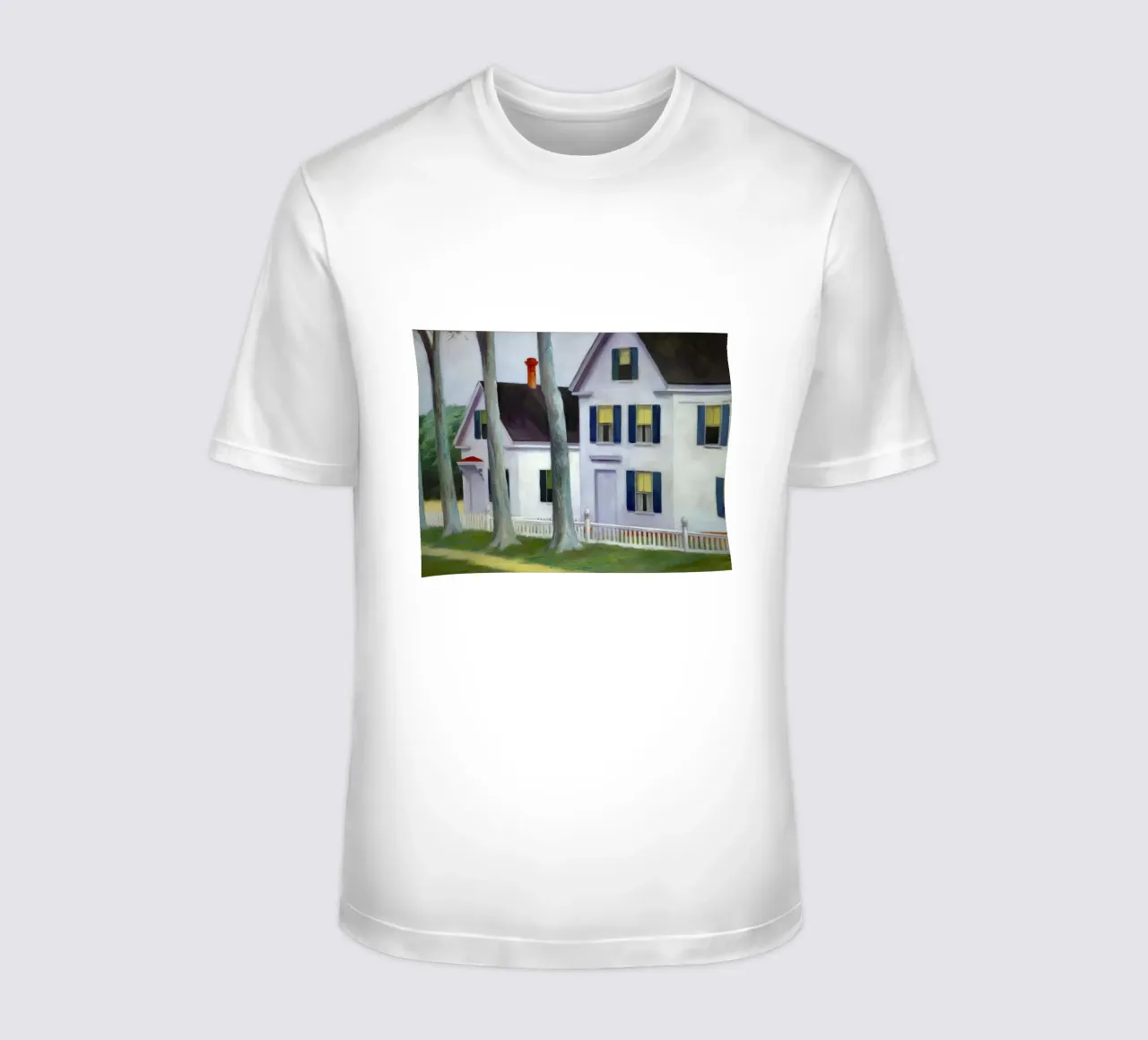 I "due puritani" di Hopper - Realismo americano e architettura S t-shirt da NorwesClub