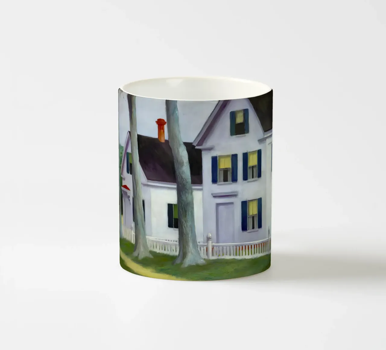 I "due puritani" di Hopper - Realismo americano e architettura S tazza in ceramica da NorwesClub