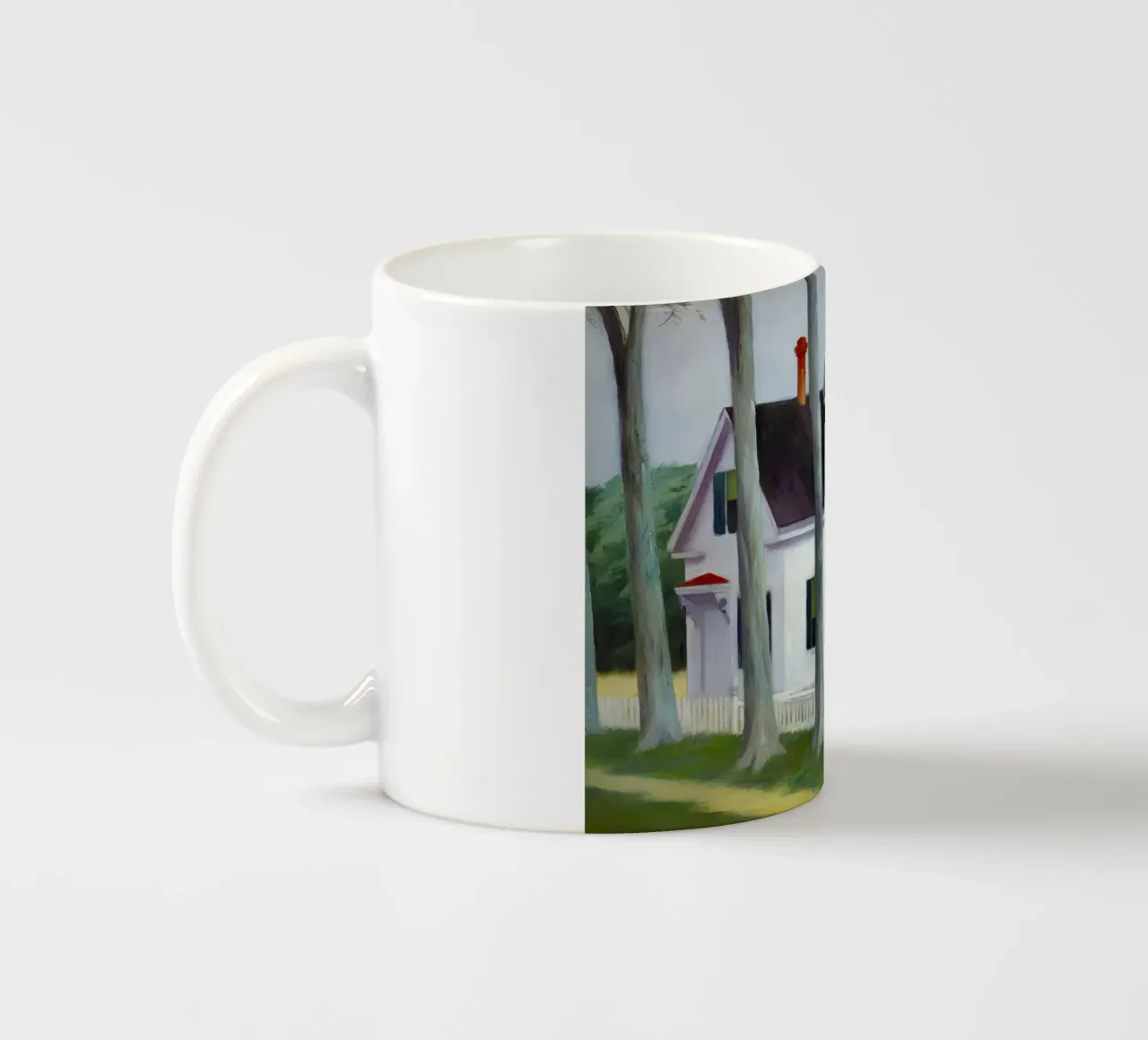 I "due puritani" di Hopper - Realismo americano e architettura S tazza in ceramica da NorwesClub