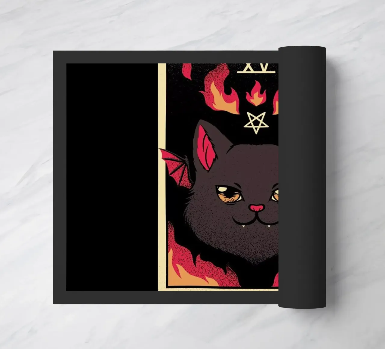 The Devil Cat Tarot Card zerbino da Tobe Fonseca