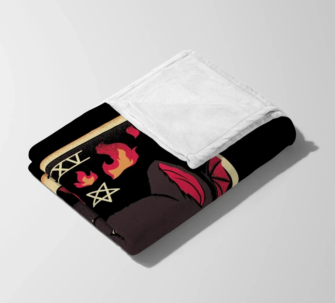 The Devil Cat Tarot Card coperta in pile da Tobe Fonseca