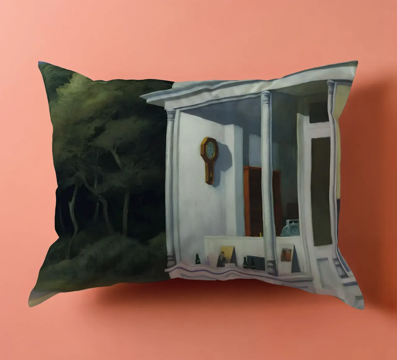 Le "sette del mattino" di Hopper - Realismo americano e solitudine mattutina cuscino da NorwesClub