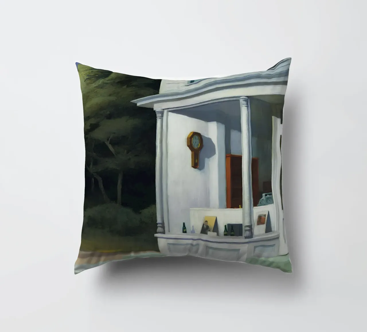 Le "sette del mattino" di Hopper - Realismo americano e solitudine mattutina cuscino da NorwesClub