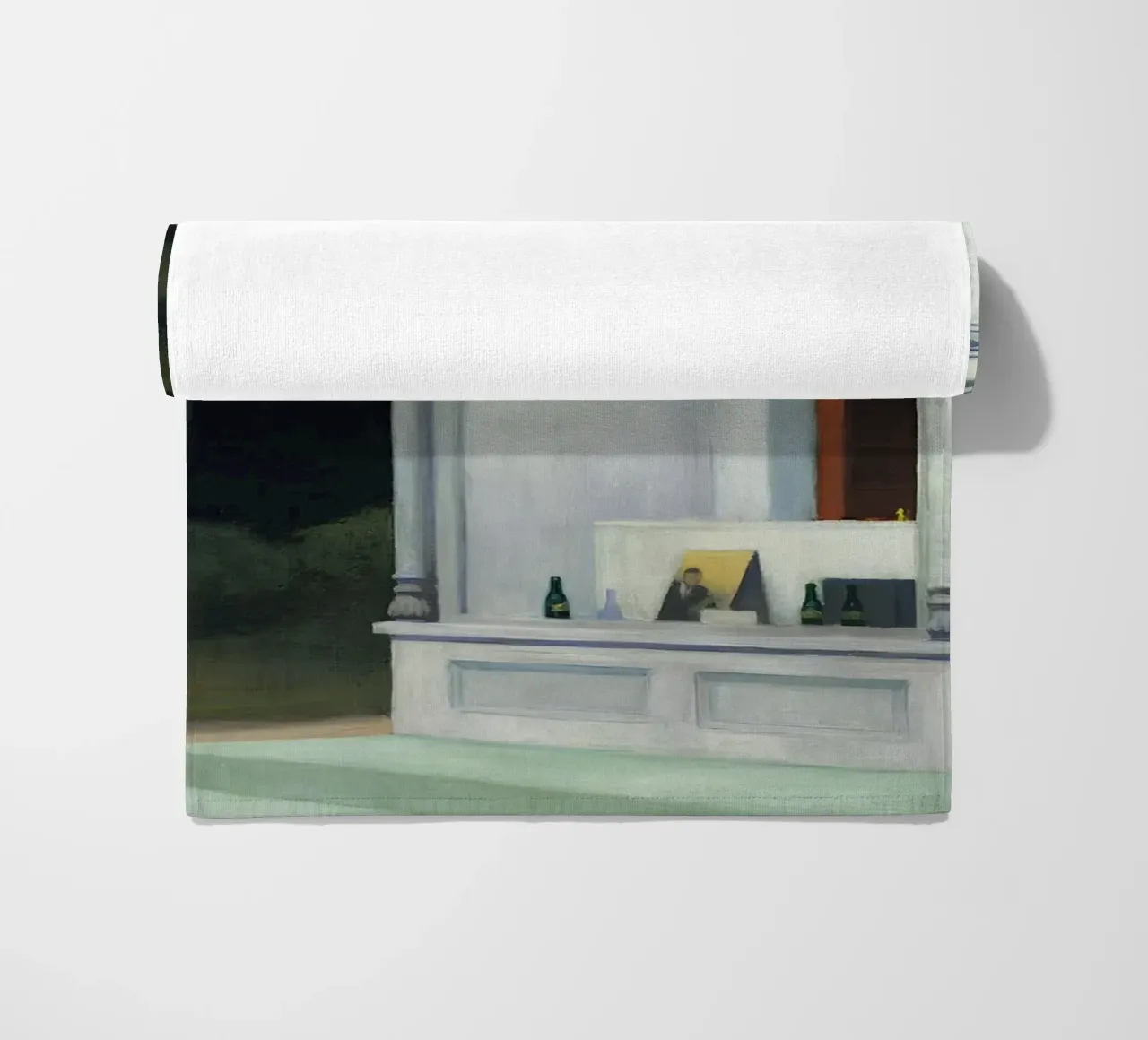Le "sette del mattino" di Hopper - Realismo americano e solitudine mattutina telo mare da NorwesClub