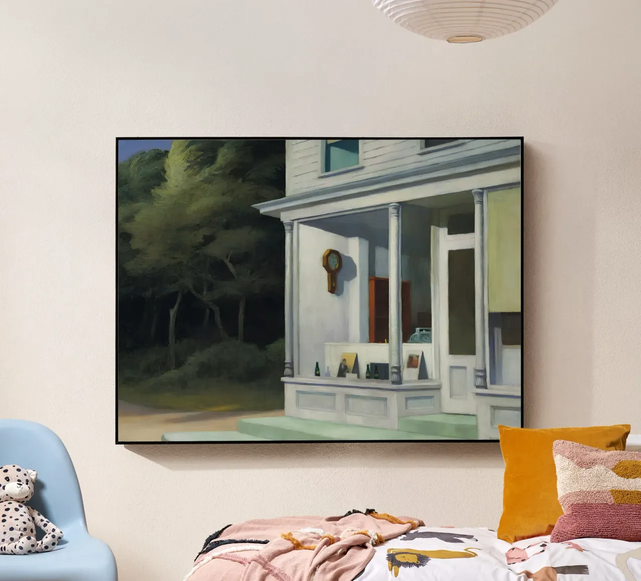 Le "sette del mattino" di Hopper - Realismo americano e solitudine mattutina plexiglass da NorwesClub