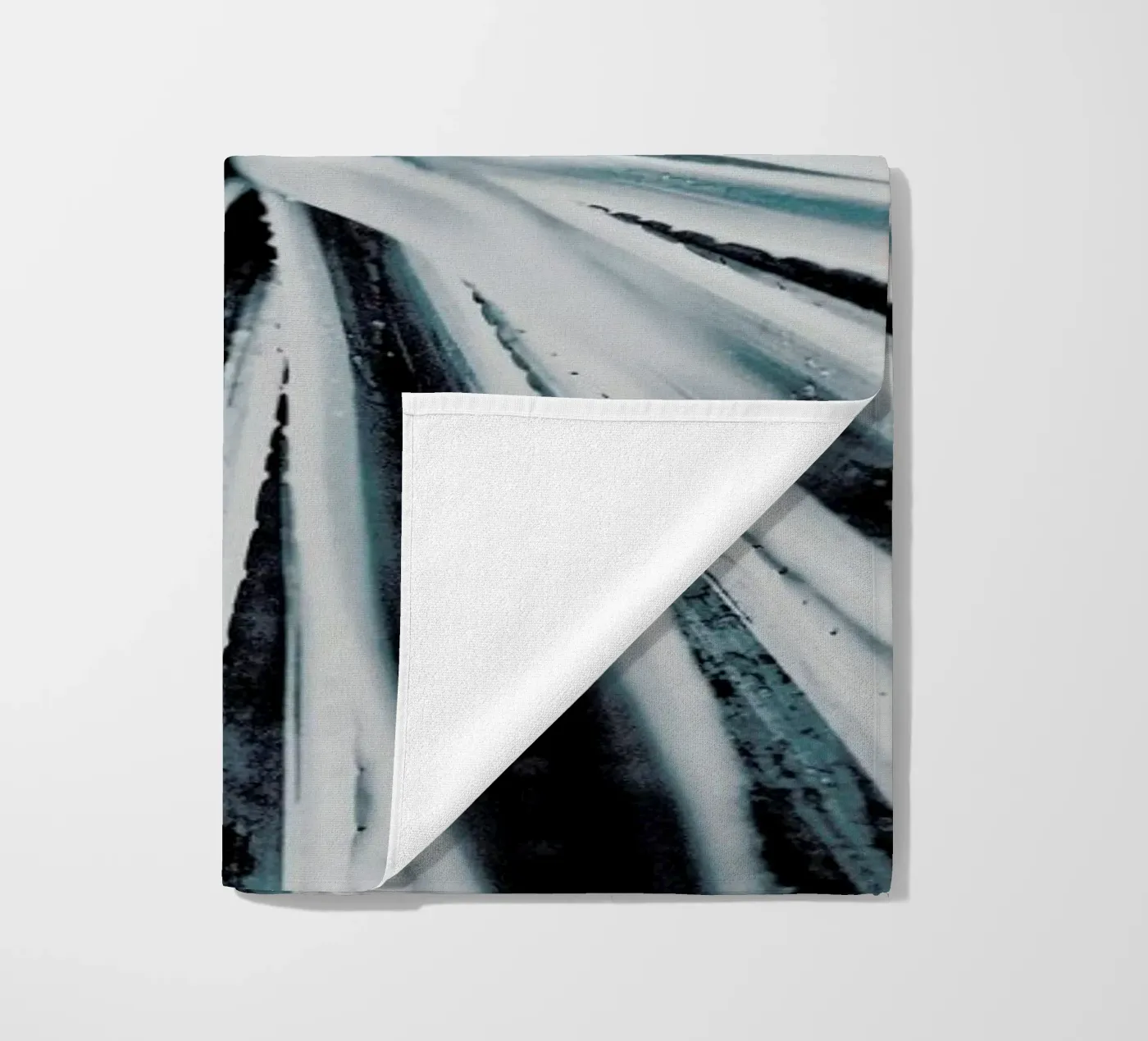 Aerial Forms beach towel by Flora & Fauna