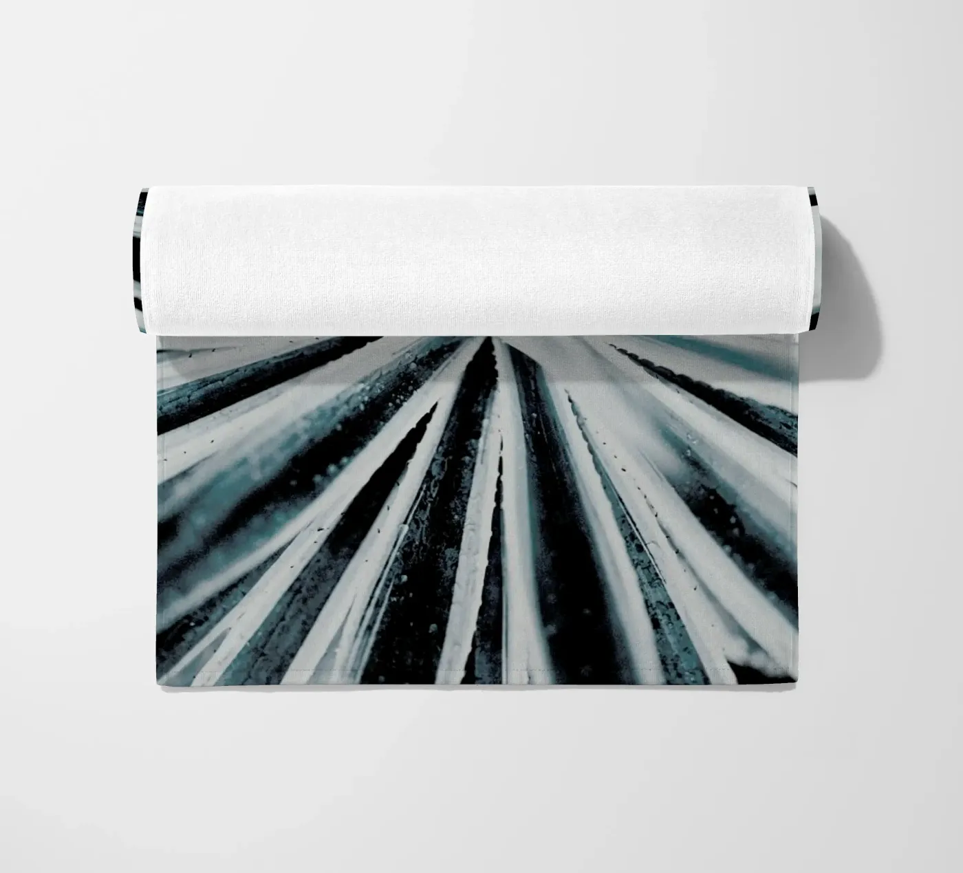 Aerial Forms beach towel by Flora & Fauna