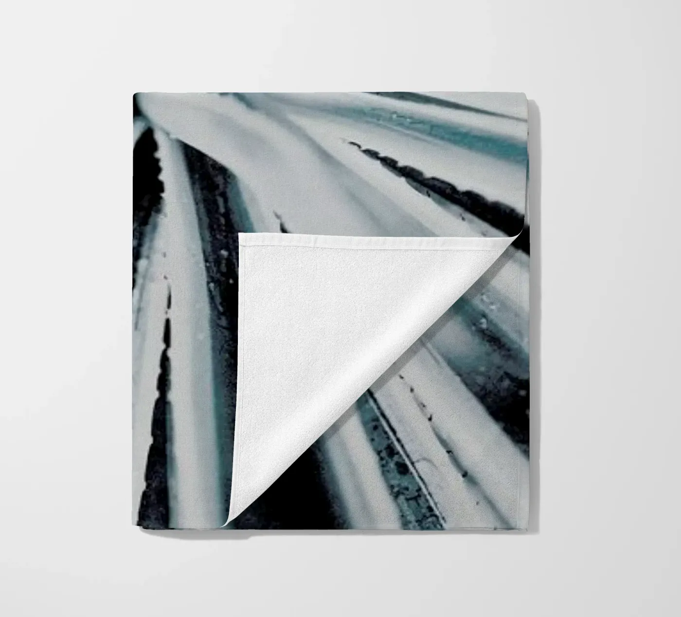 Aerial Forms beach towel by Flora & Fauna