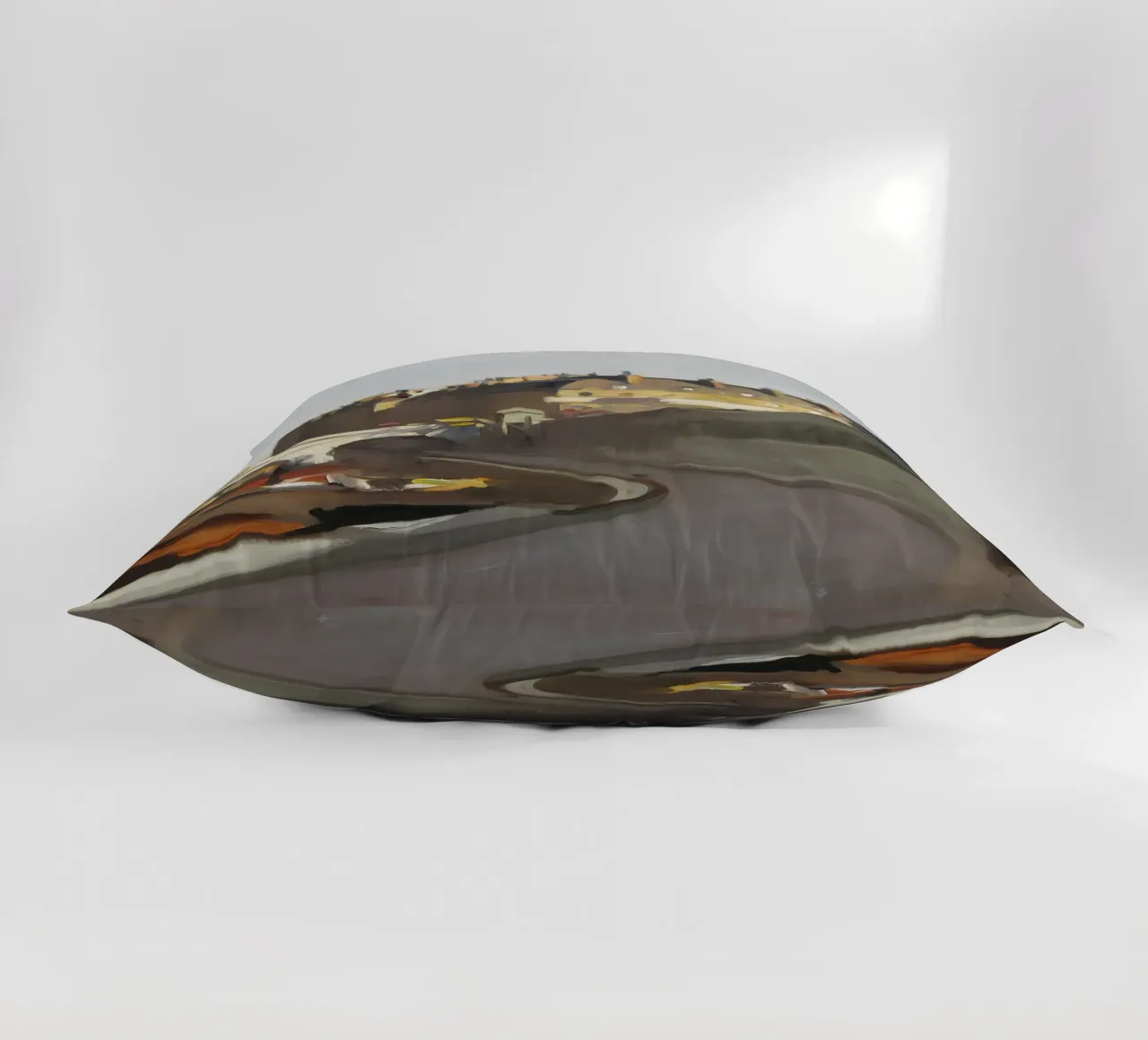 Hopper's "Dock of Grands Augustins" - Parisian Impressionism decorative cushion by NorwesClub