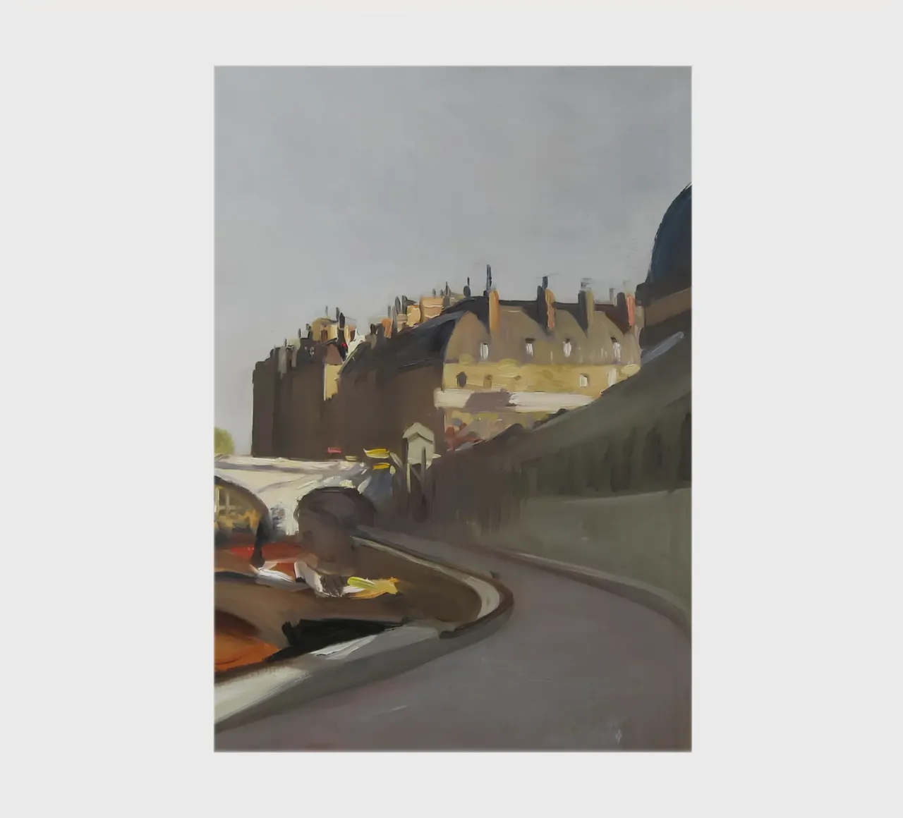 Hopper's "Dock of Grands Augustins" - Parisian Impressionism notebook by NorwesClub