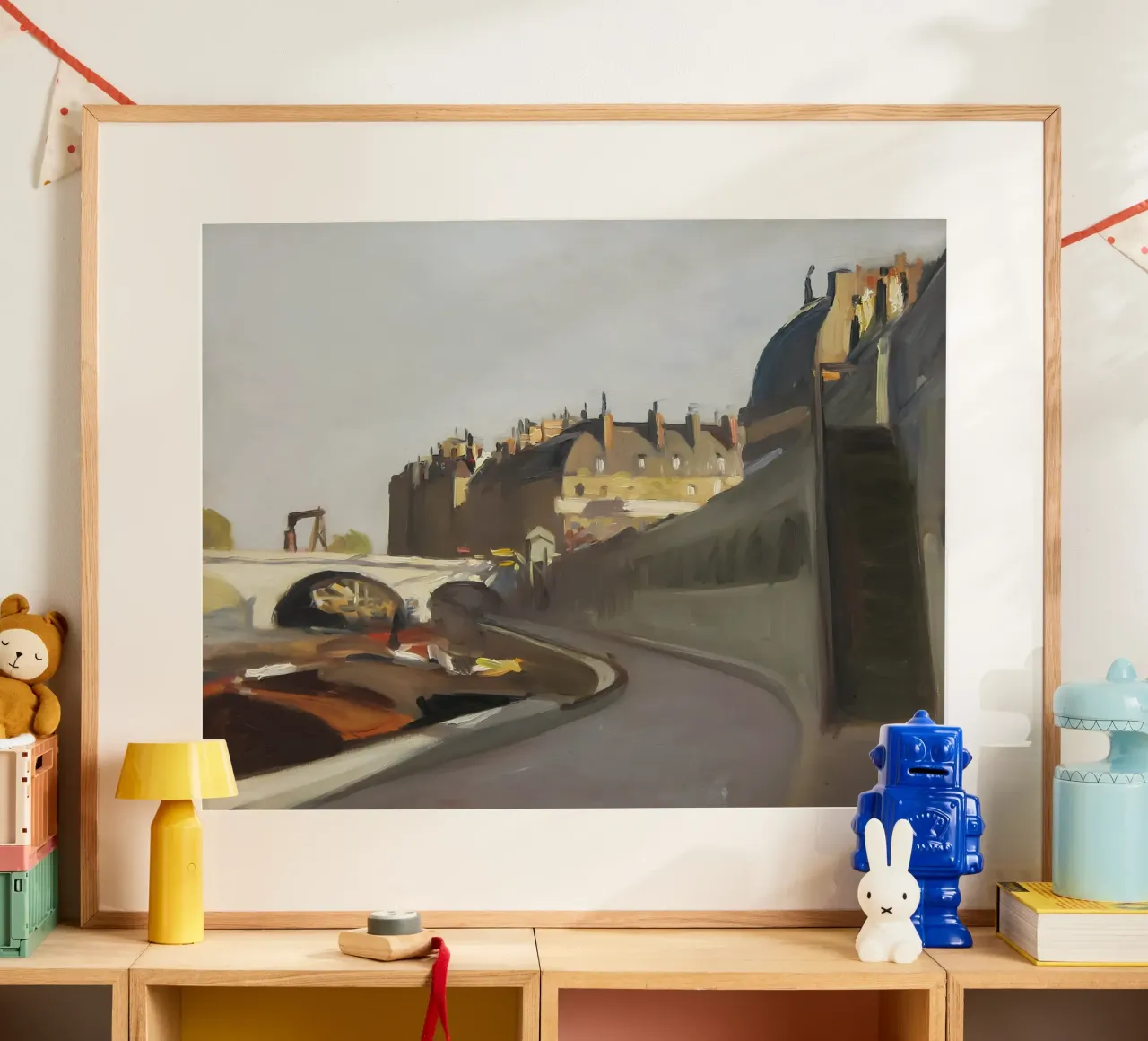 Hopper's "Dock of Grands Augustins" - Impressionisme in Parijs hahnemühle van NorwesClub