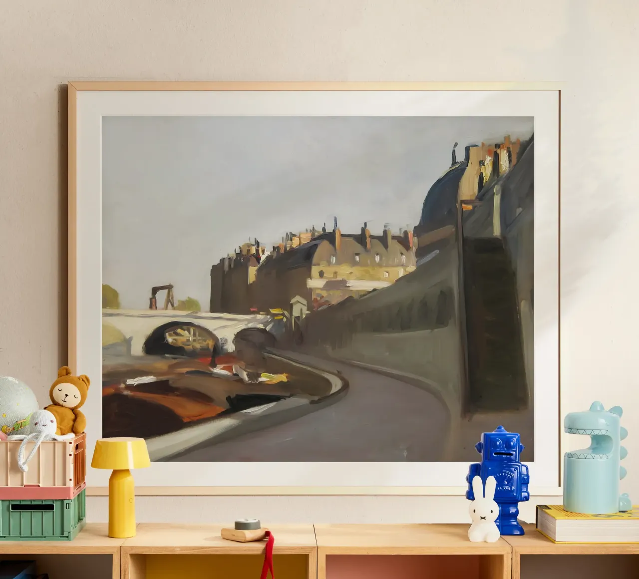 Hopper's "Dock of Grands Augustins" - Impressionisme in Parijs hahnemühle van NorwesClub
