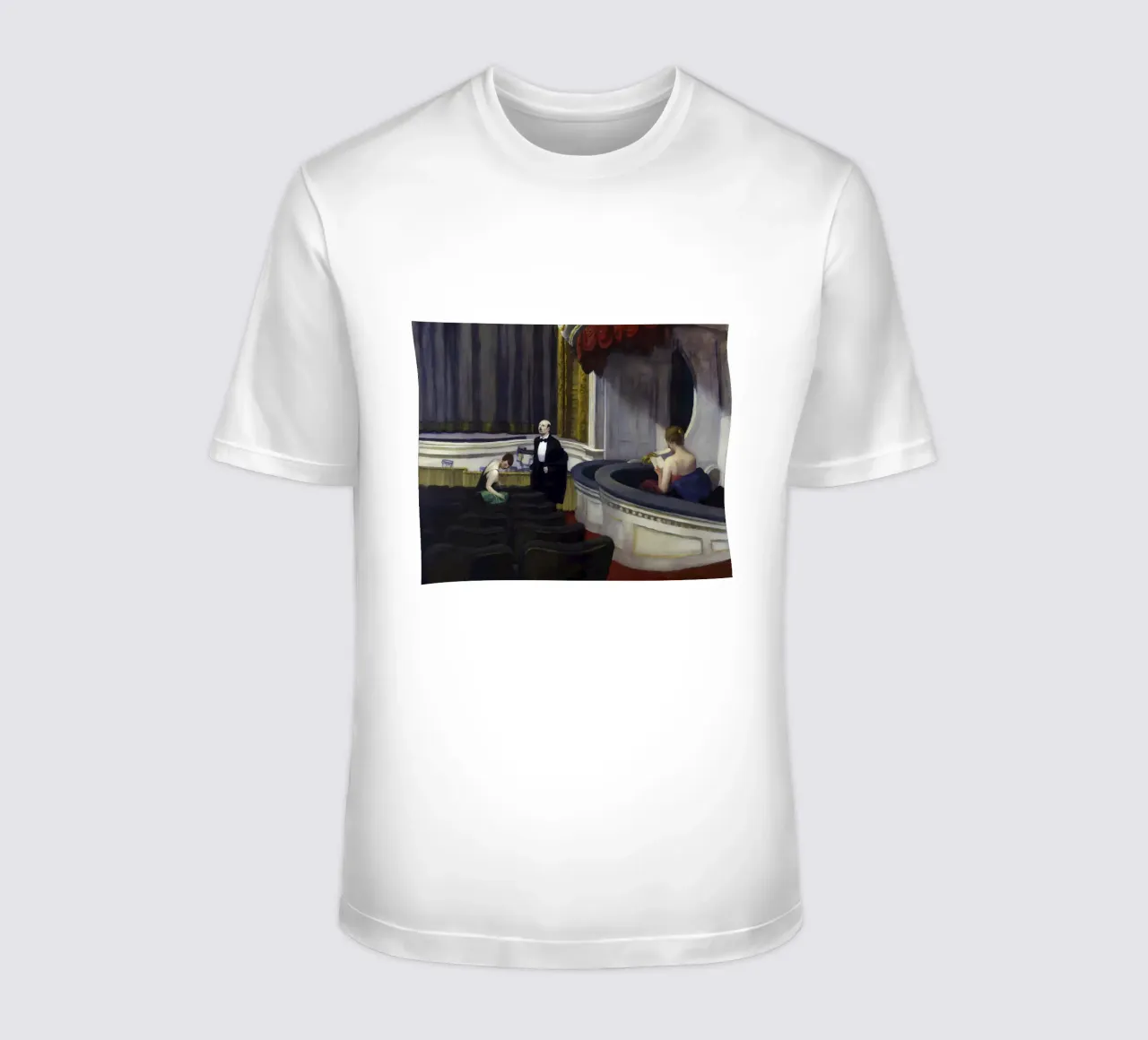 Due sul corridoio" di Hopper - Realismo americano e teatro Sce t-shirt da NorwesClub