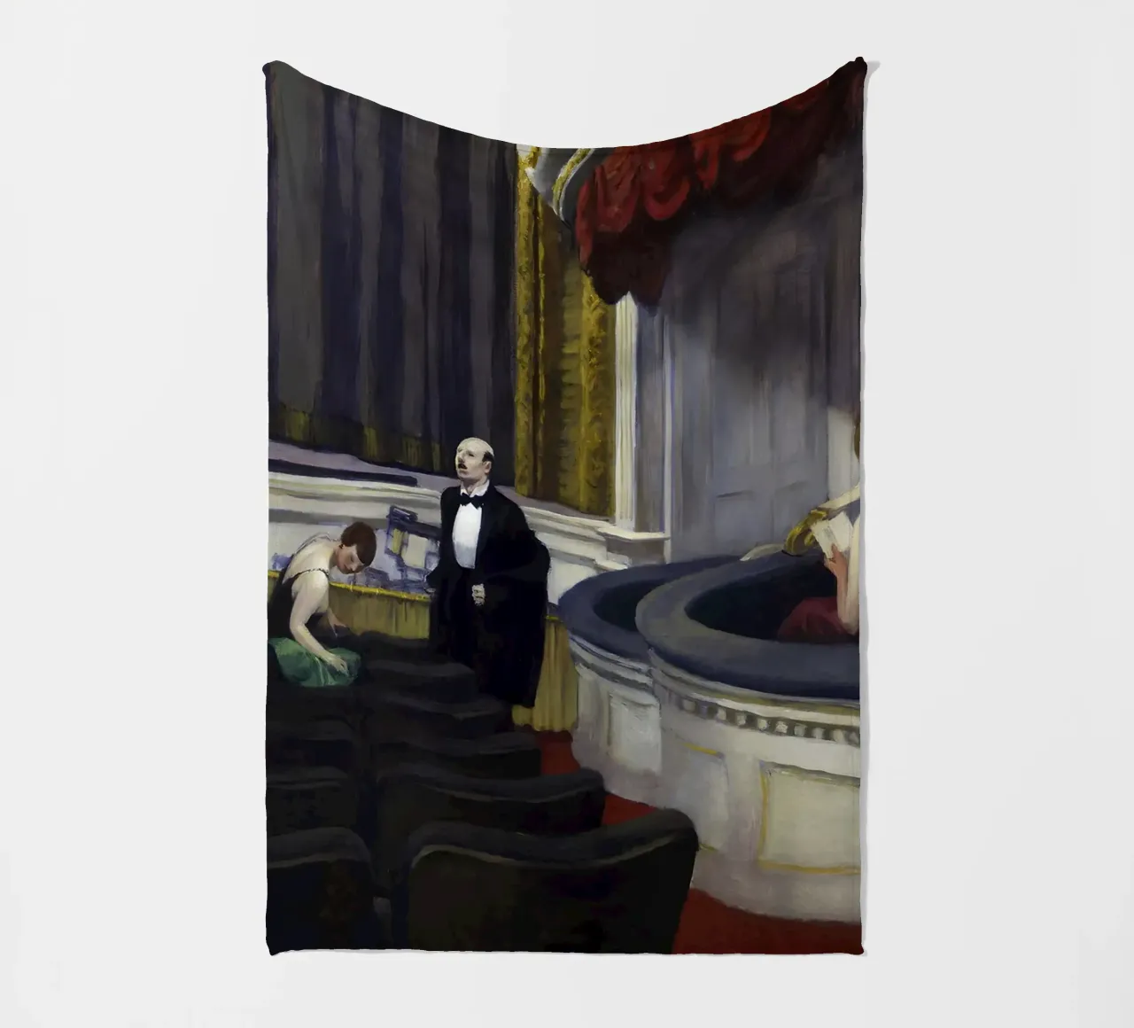 Due sul corridoio" di Hopper - Realismo americano e teatro Sce coperta in pile da NorwesClub