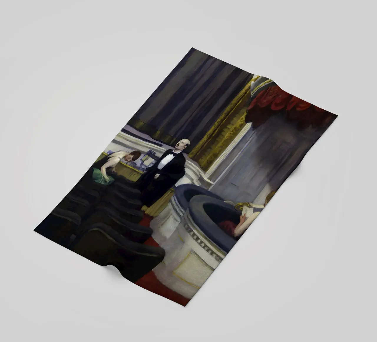 Due sul corridoio" di Hopper - Realismo americano e teatro Sce telo mare da NorwesClub