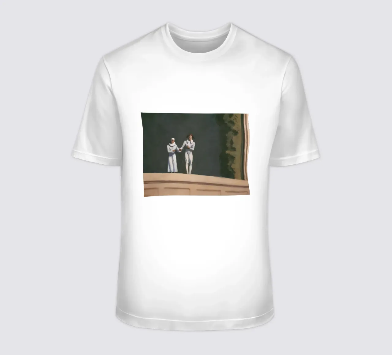 I "due comici" di Hopper - Realismo americano e addio all'arte P t-shirt da NorwesClub