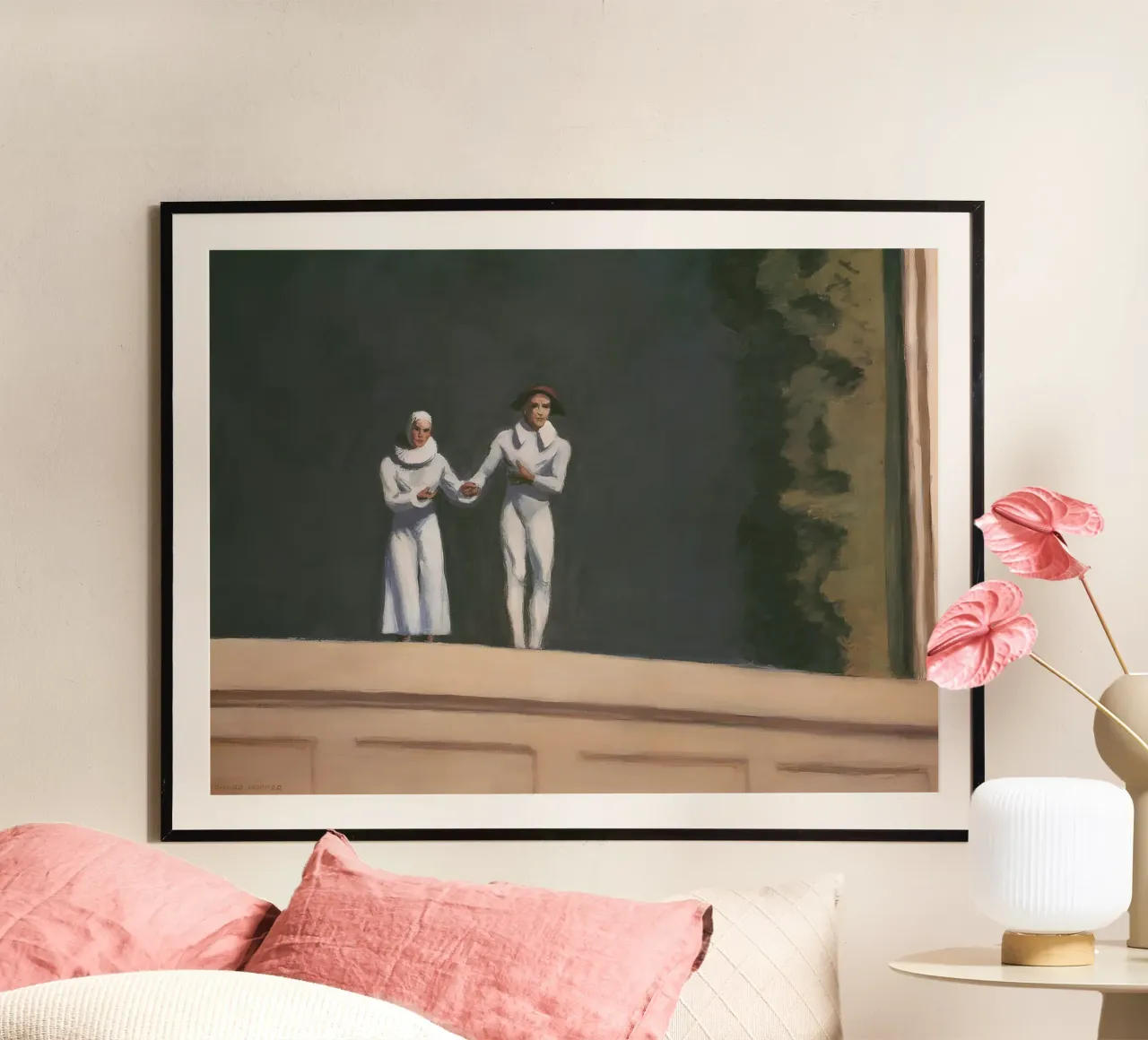 I "due comici" di Hopper - Realismo americano e addio all'arte P carta hahnemühle da NorwesClub