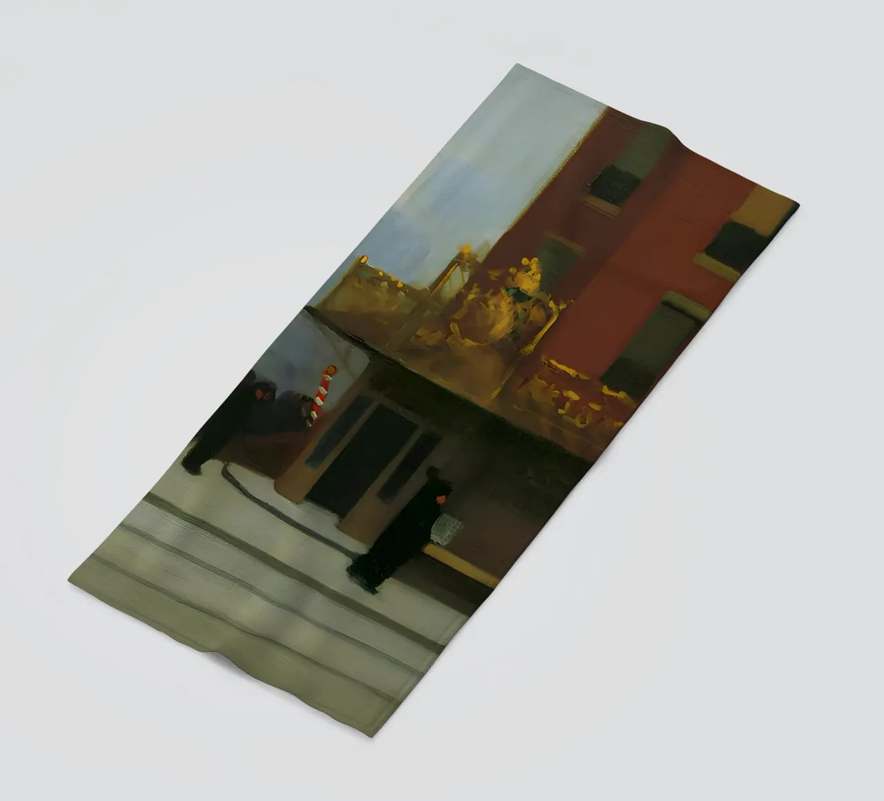 L'"angolo di New York" di Hopper - Realismo urbano e architettura D telo mare da NorwesClub