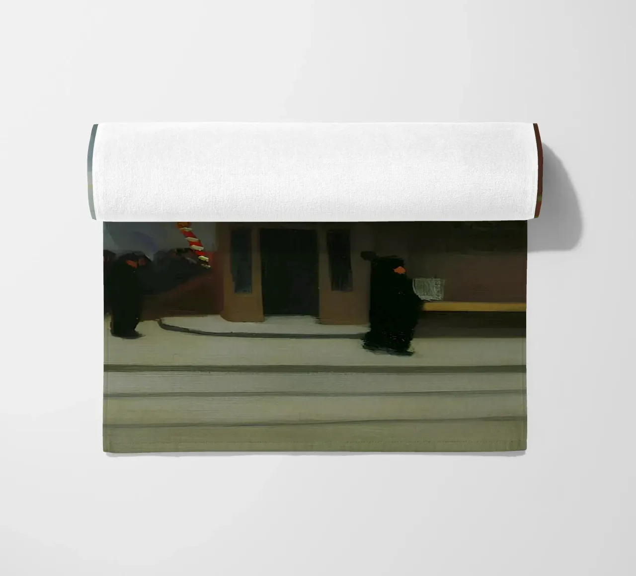 L'"angolo di New York" di Hopper - Realismo urbano e architettura D telo mare da NorwesClub