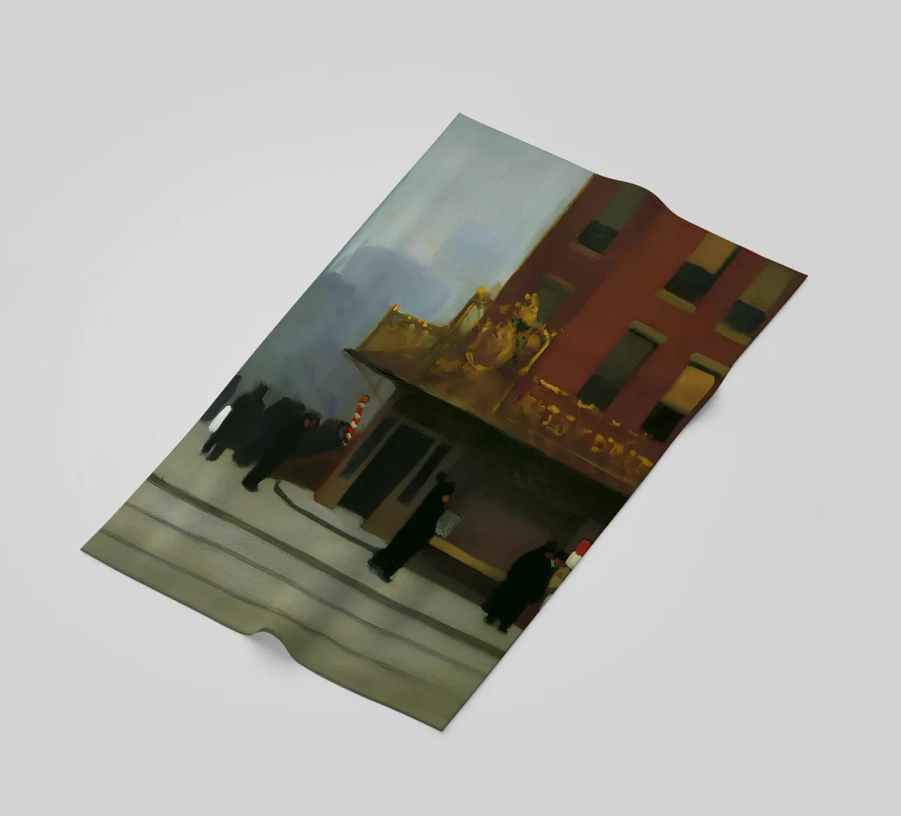 L'"angolo di New York" di Hopper - Realismo urbano e architettura D telo mare da NorwesClub