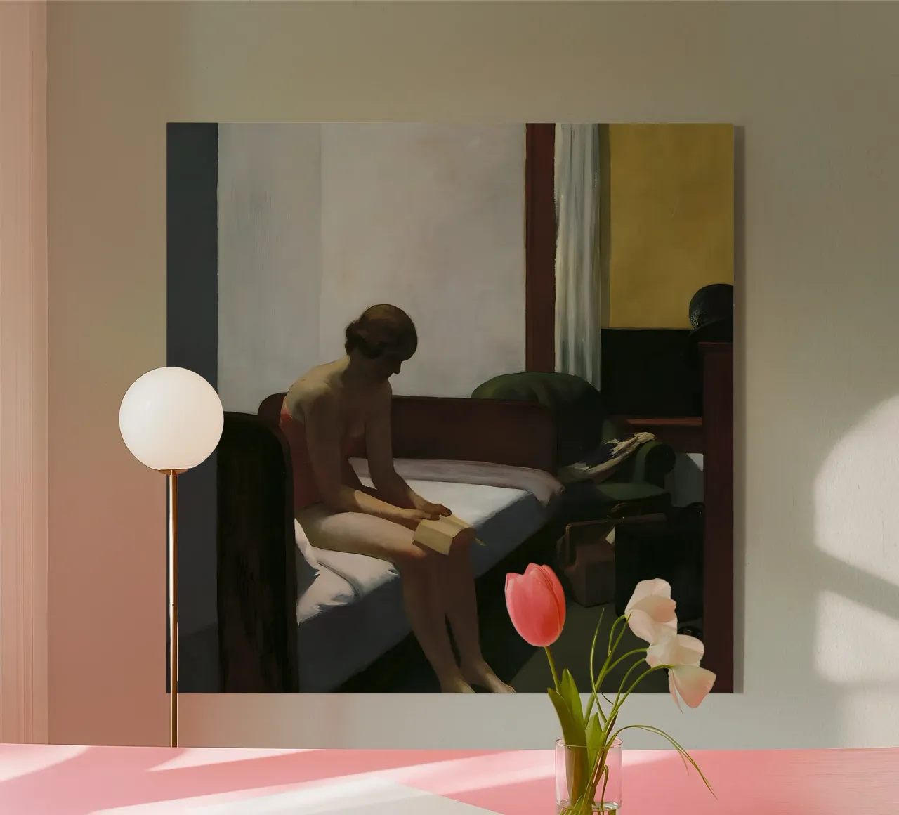 La "Camera d'albergo" di Hopper - Realismo americano e solitudine introspettiva plexiglass da NorwesClub