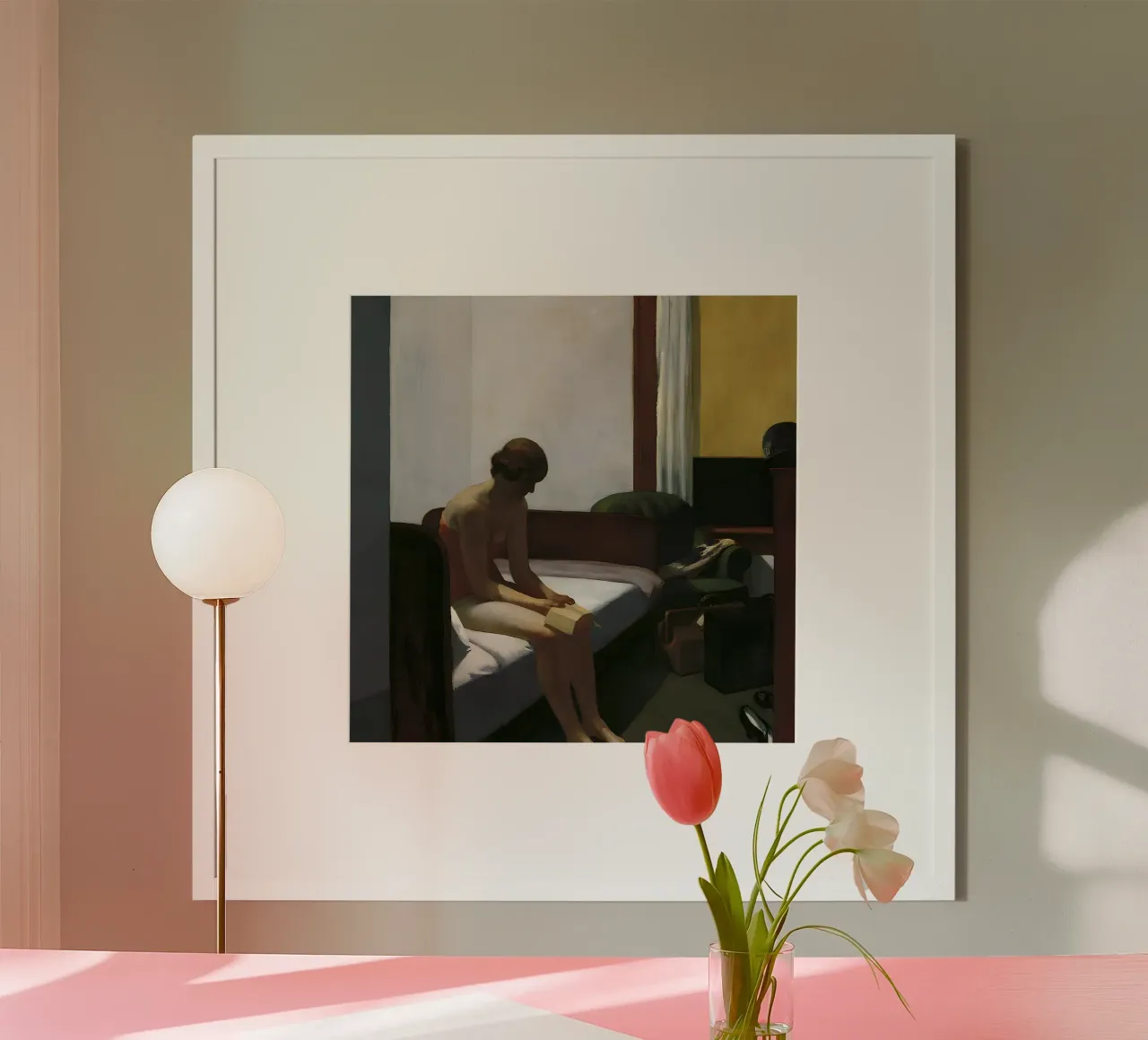 La "Camera d'albergo" di Hopper - Realismo americano e solitudine introspettiva carta hahnemühle da NorwesClub