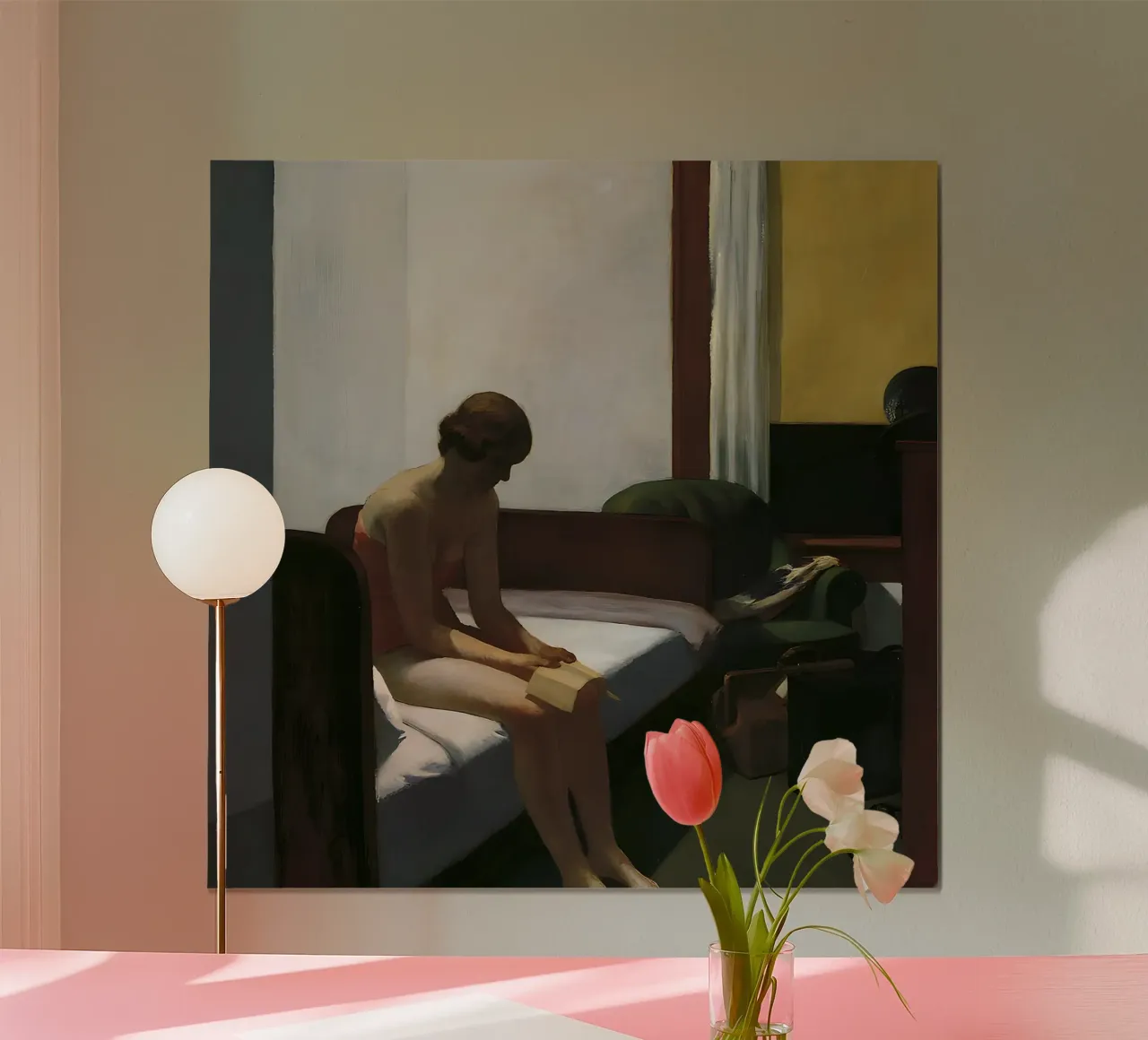 La "Camera d'albergo" di Hopper - Realismo americano e solitudine introspettiva carta hahnemühle da NorwesClub