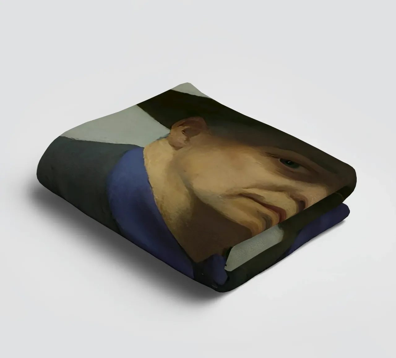 Autoportrait d'Edward Hopper - Le réalisme américain et l'art de l'artiste serviette de bain de NorwesClub