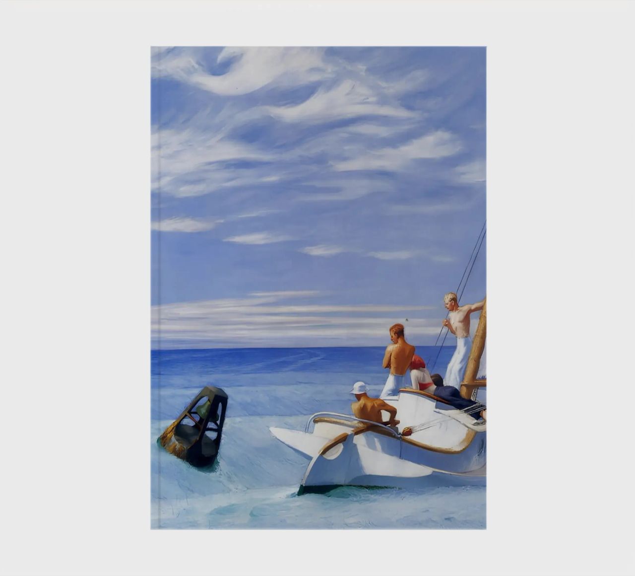 Hopper's "Ground Swell" - American Realism & Maritime Advent notebook by NorwesClub