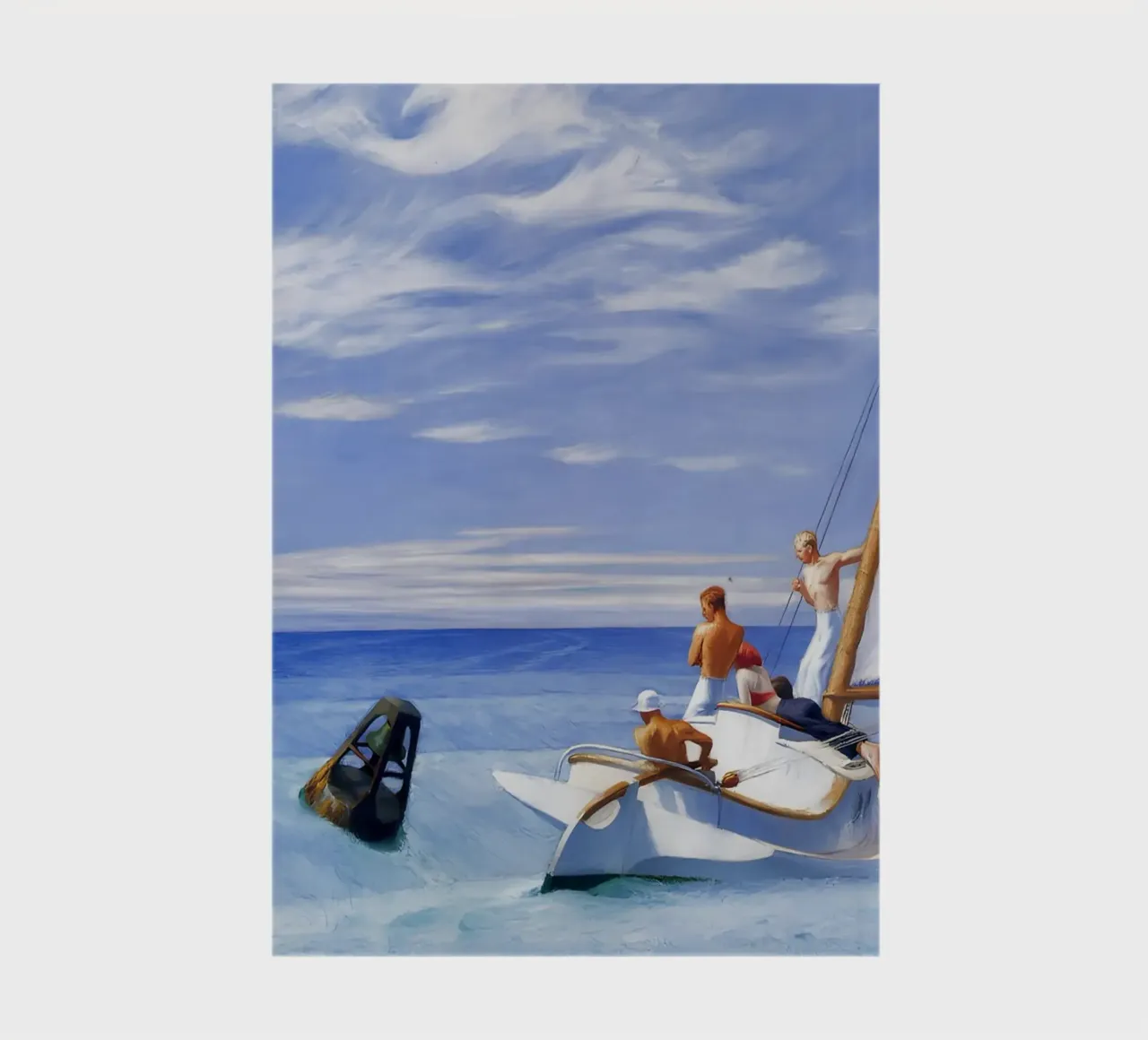 "Ground Swell" di Hopper - Realismo americano e avvento marittimo diario da NorwesClub