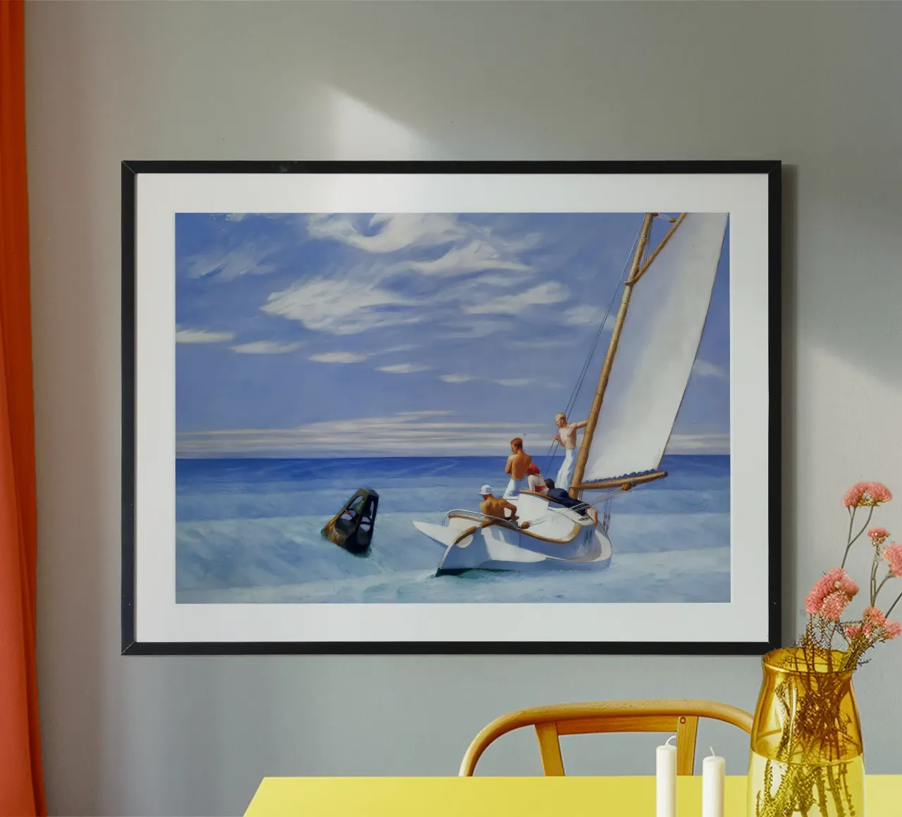 "Ground Swell" di Hopper - Realismo americano e avvento marittimo carta hahnemühle da NorwesClub