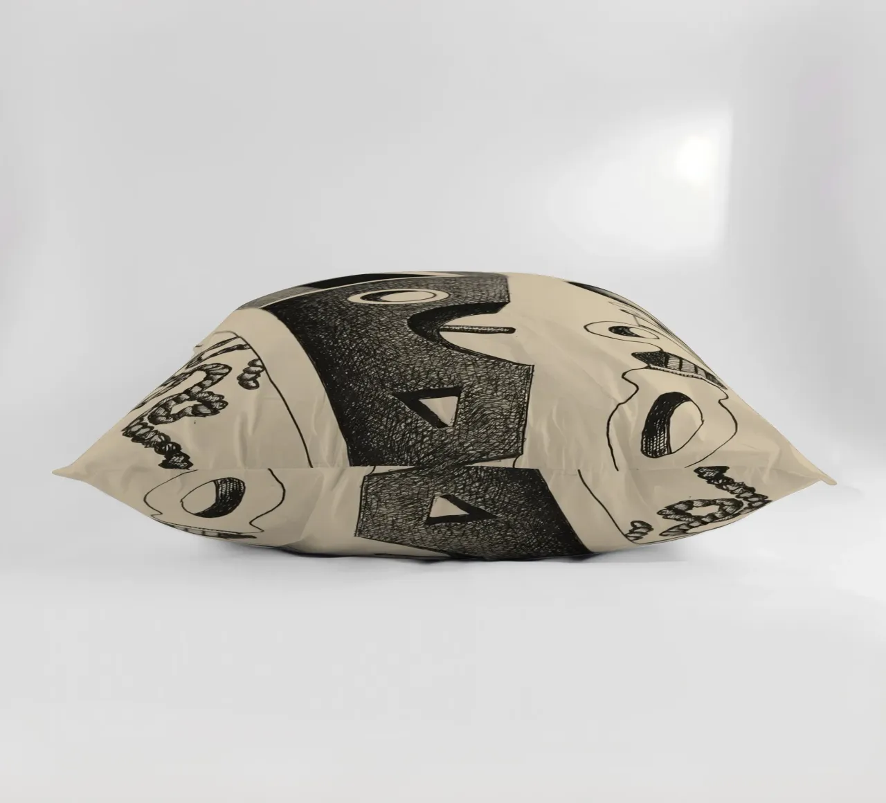 Léger's "Composition" - Dynamic Cubist Abstraction & Moderni decorative cushion by NorwesClub