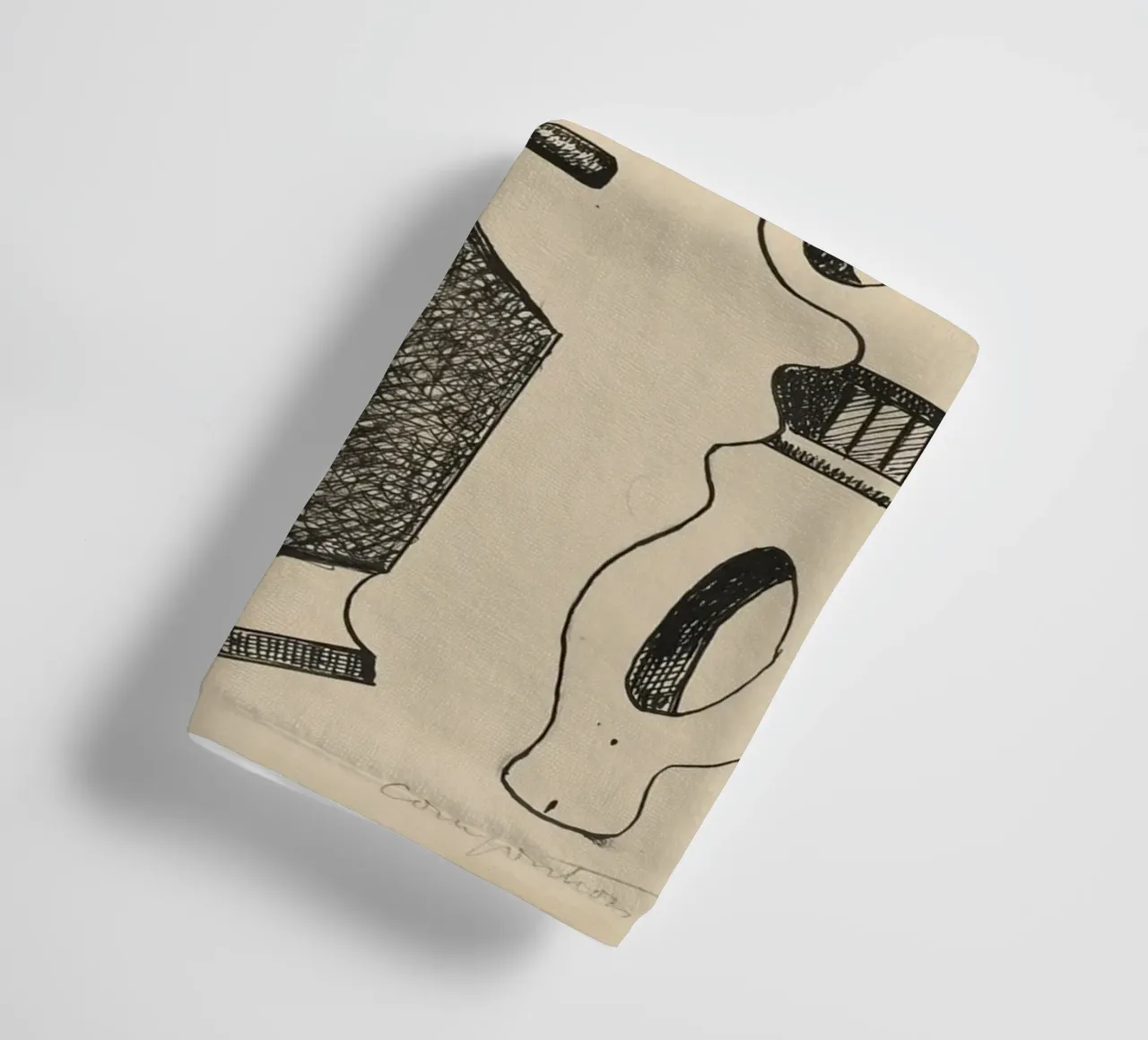 Léger's "Composition" - Dynamic Cubist Abstraction & Moderni towel by NorwesClub