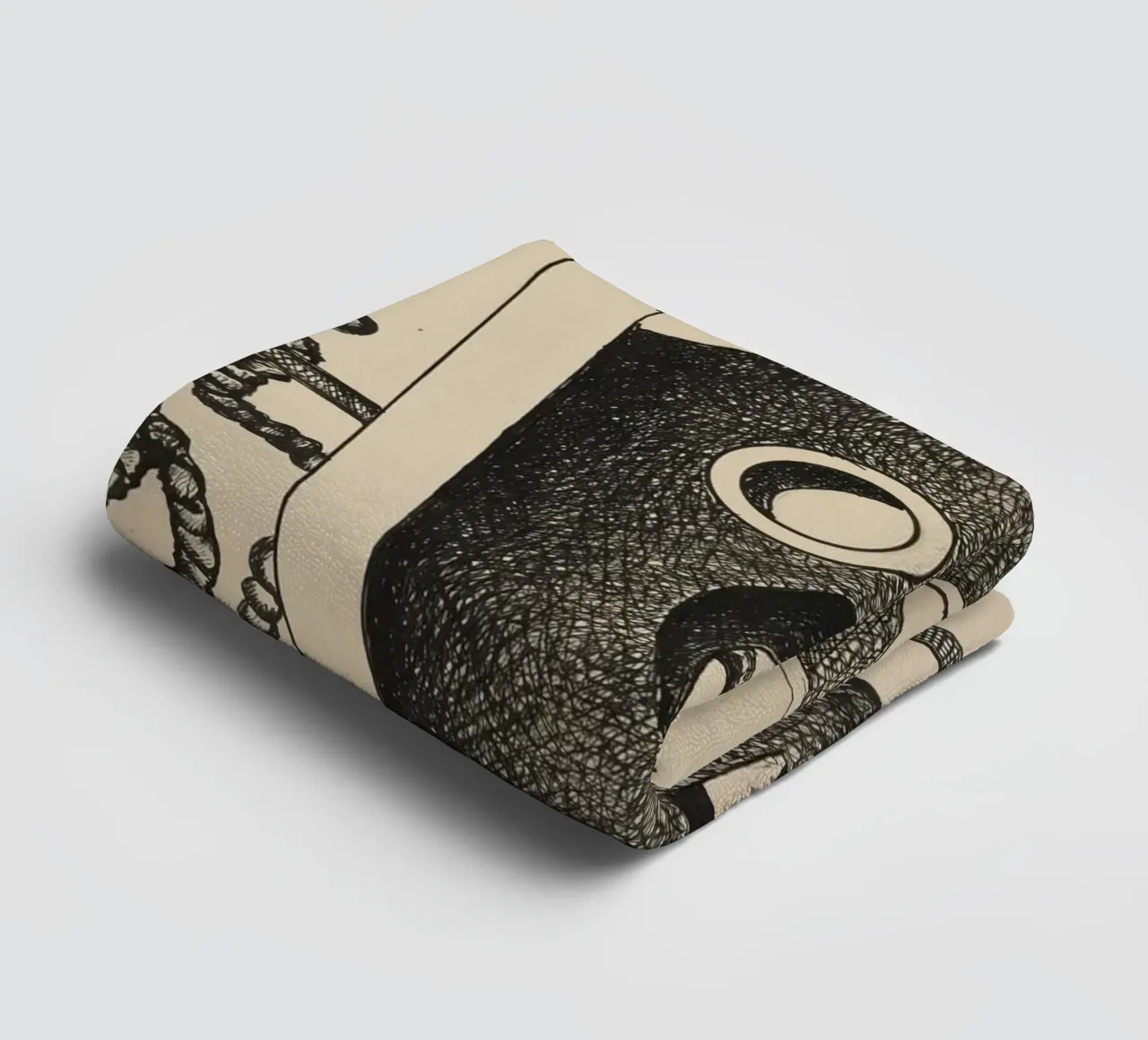 Léger's "Composition" - Dynamic Cubist Abstraction & Moderni towel by NorwesClub