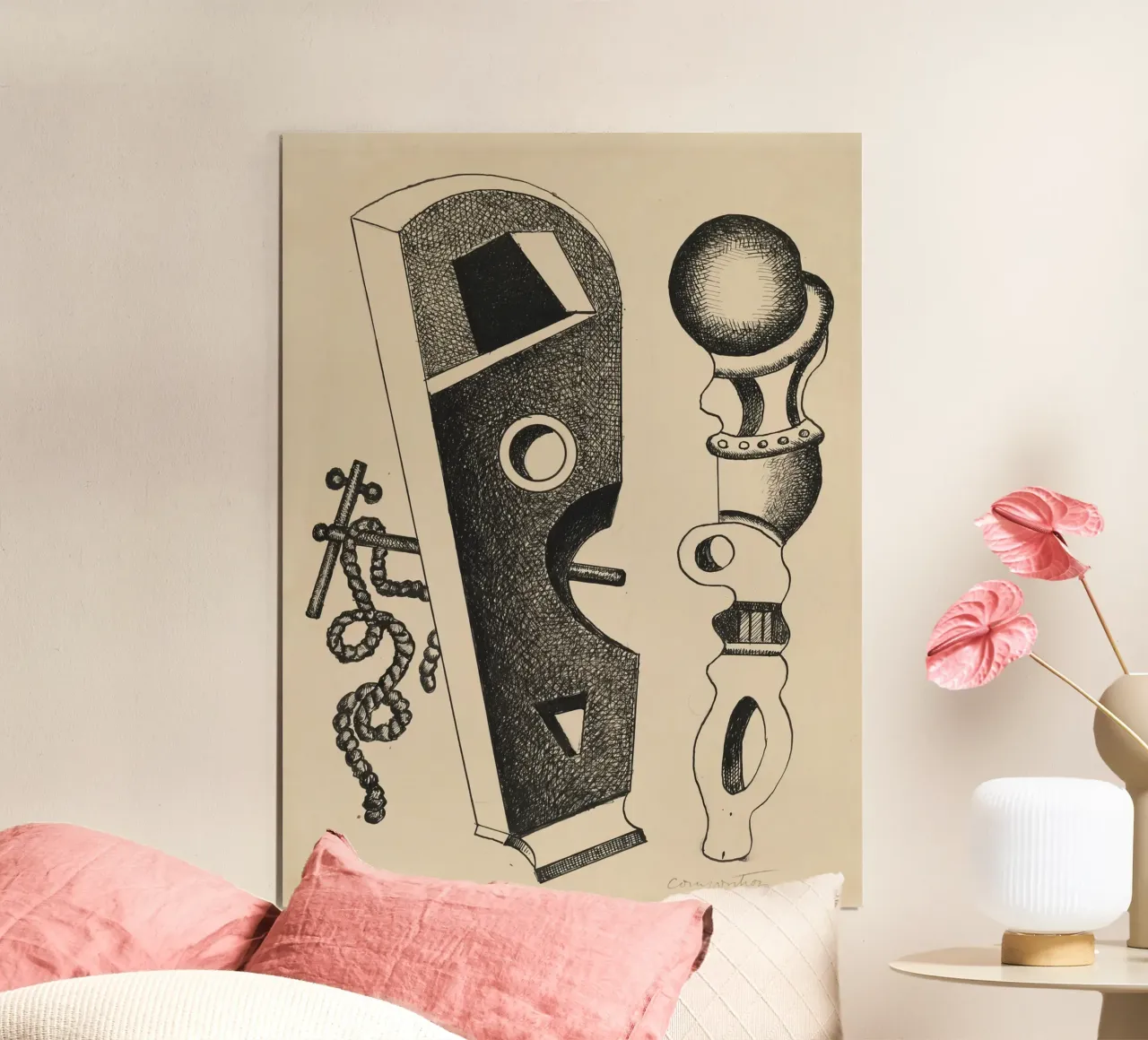 Léger's "Composition" - Dynamic Cubist Abstraction & Moderni hahnemühle by NorwesClub