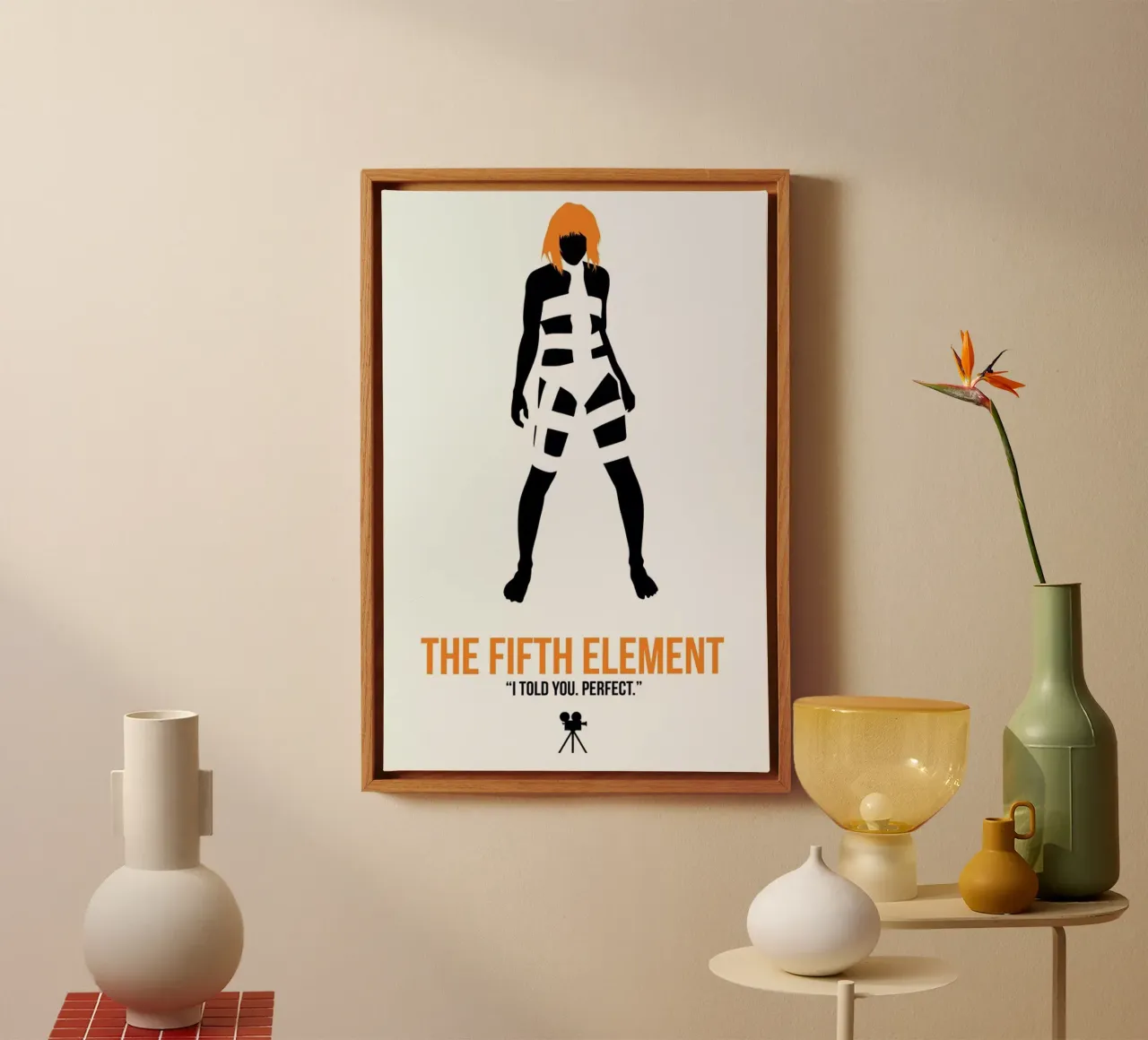 The Fifth Element tela con Cornice a cassetta da Naxart